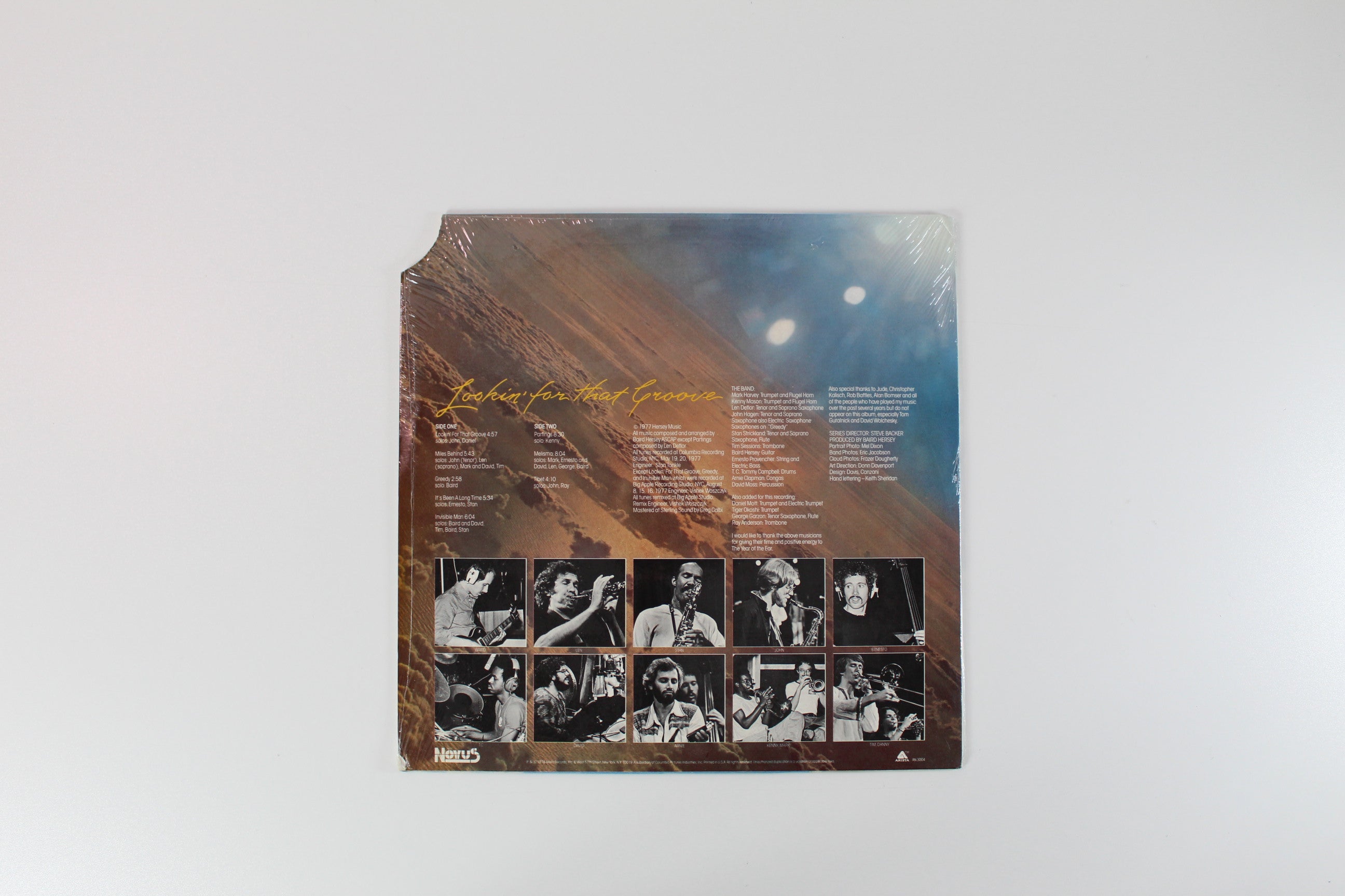 Baird Hersey & The Year Of The Ear - Lookin' For That Groove on Arista Novus Sealed