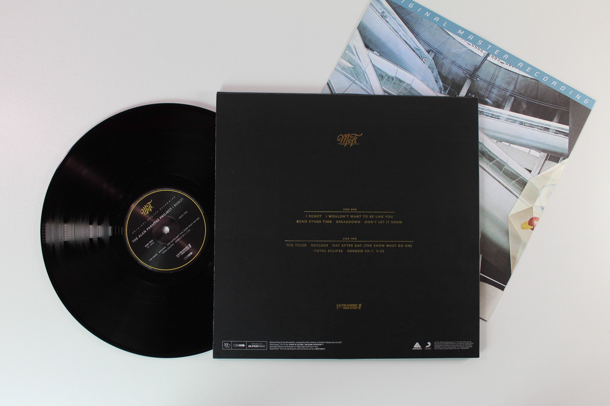 The Alan Parsons Project - I Robot Ltd. Numbered Reissue on Mobile Fidelity Sound Lab Ultradisc One-Step