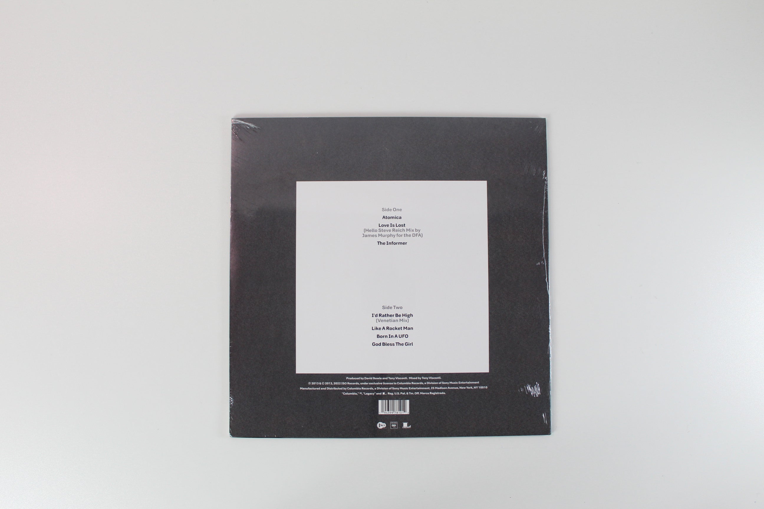 David Bowie - The Next Day Extra EP on Columbia ISO RSD BF 2022 Reissue Sealed