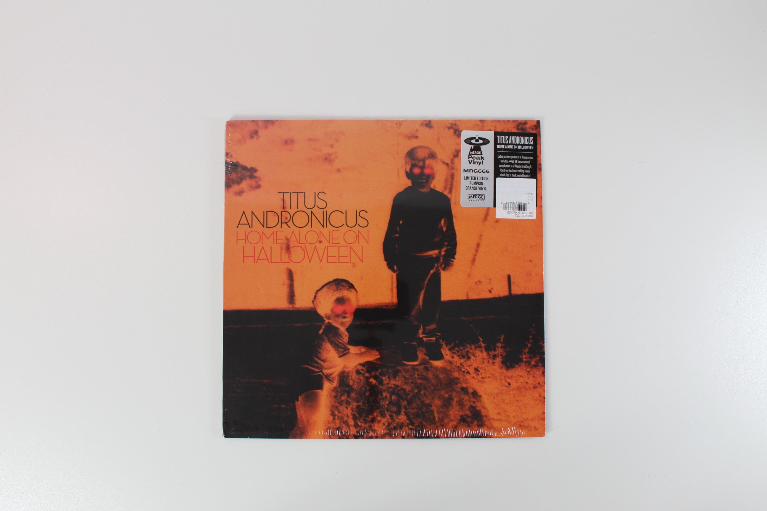 Titus Andronicus - Home Alone on Halloween on Merge Ltd Orange Vinyl Sealed