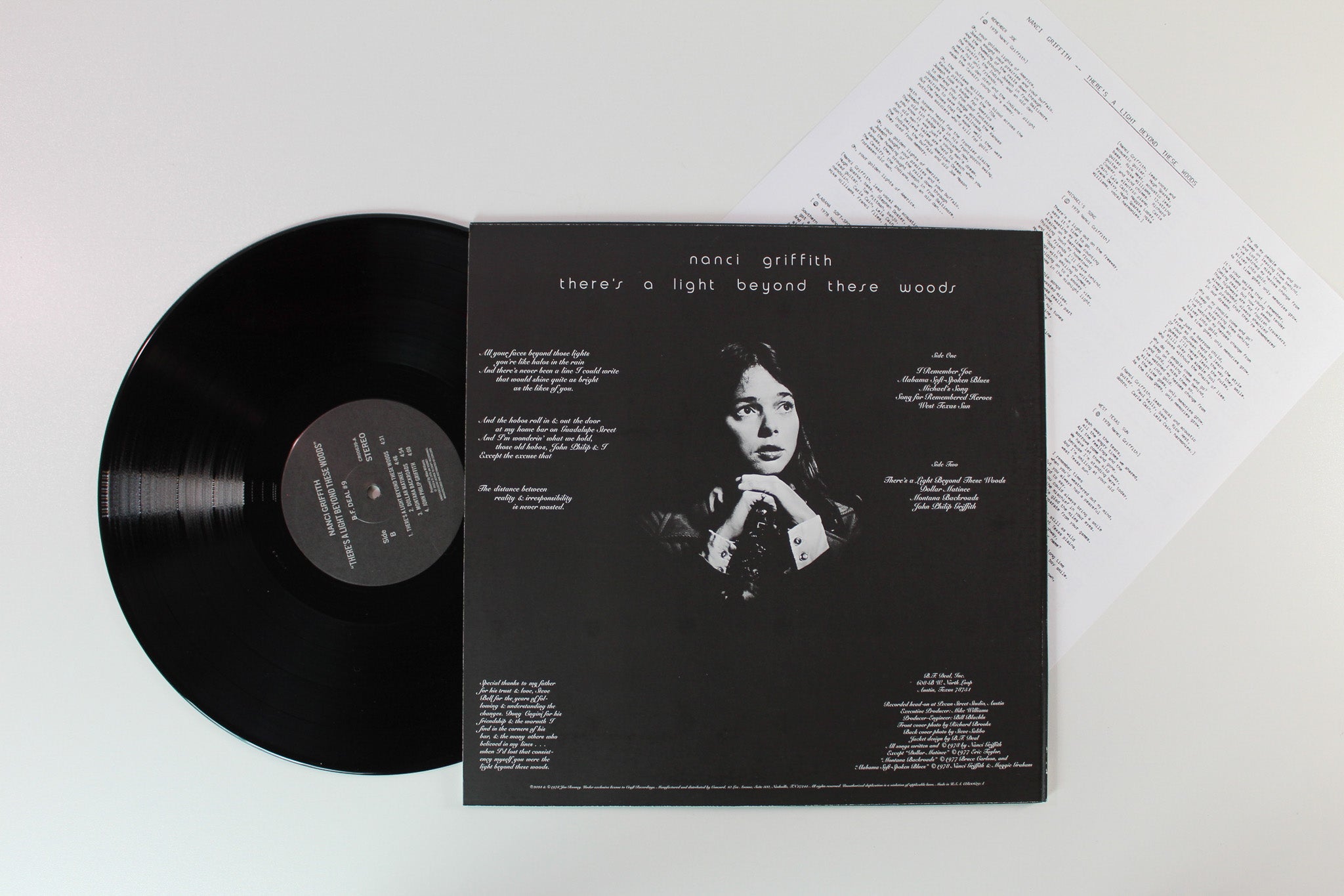 Nanci Griffith - Working In Corners Box Set Reissue on Craft Recordings