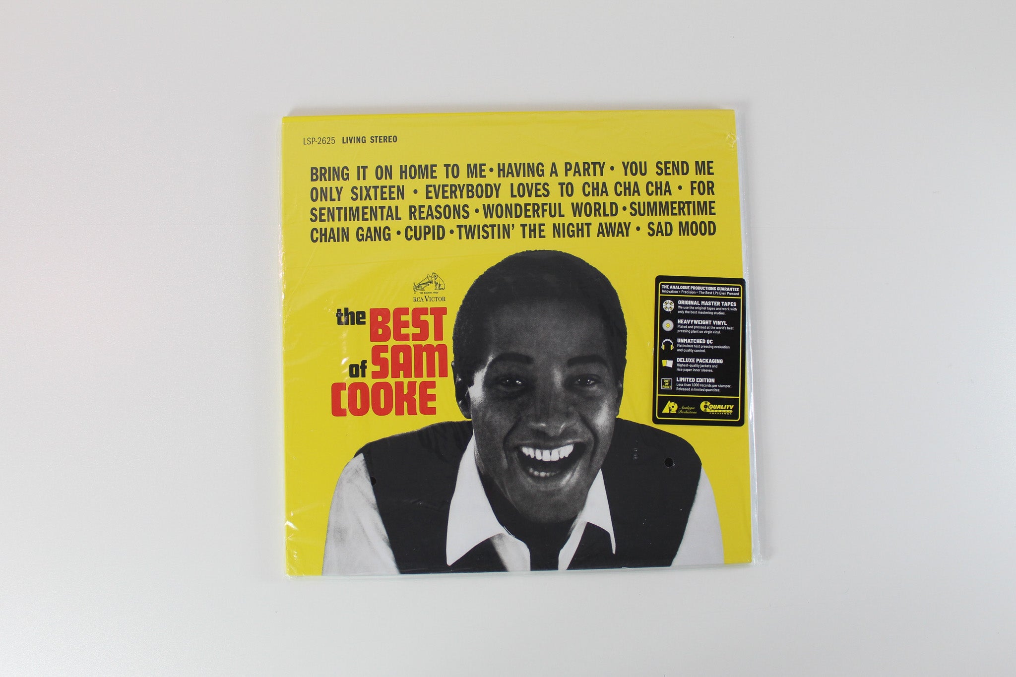 Sam Cooke - The Best Of Sam Cooke on RCA Analogue Production 2 x 12" 45 RPM Mono Reissue