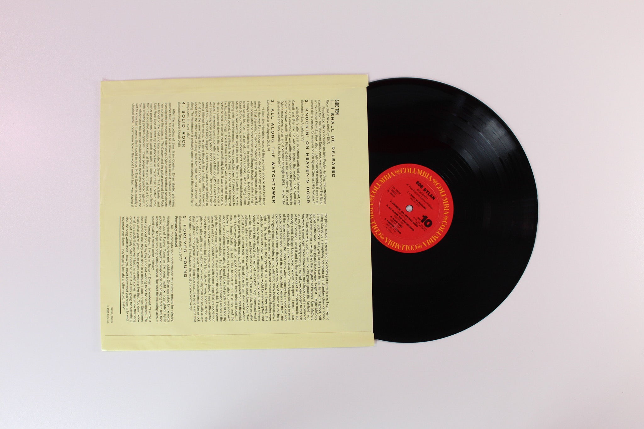 Bob Dylan - Biograph Box Set on Columbia