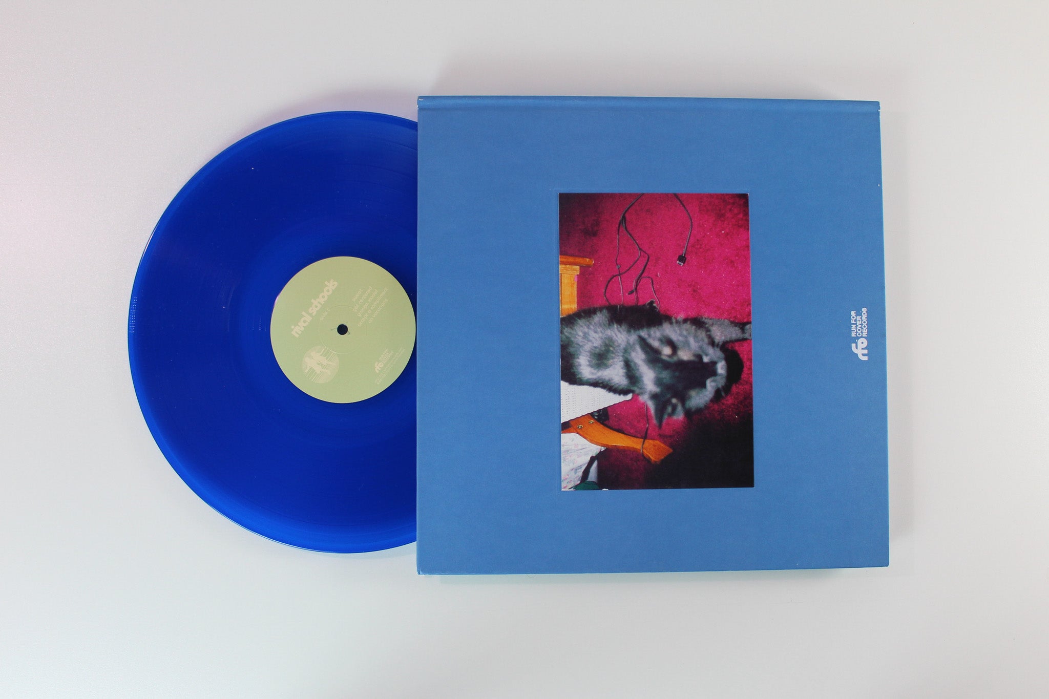 Rival Schools - United By Fate Deluxe Reissue on Run For Cover Records Blue Vinyl