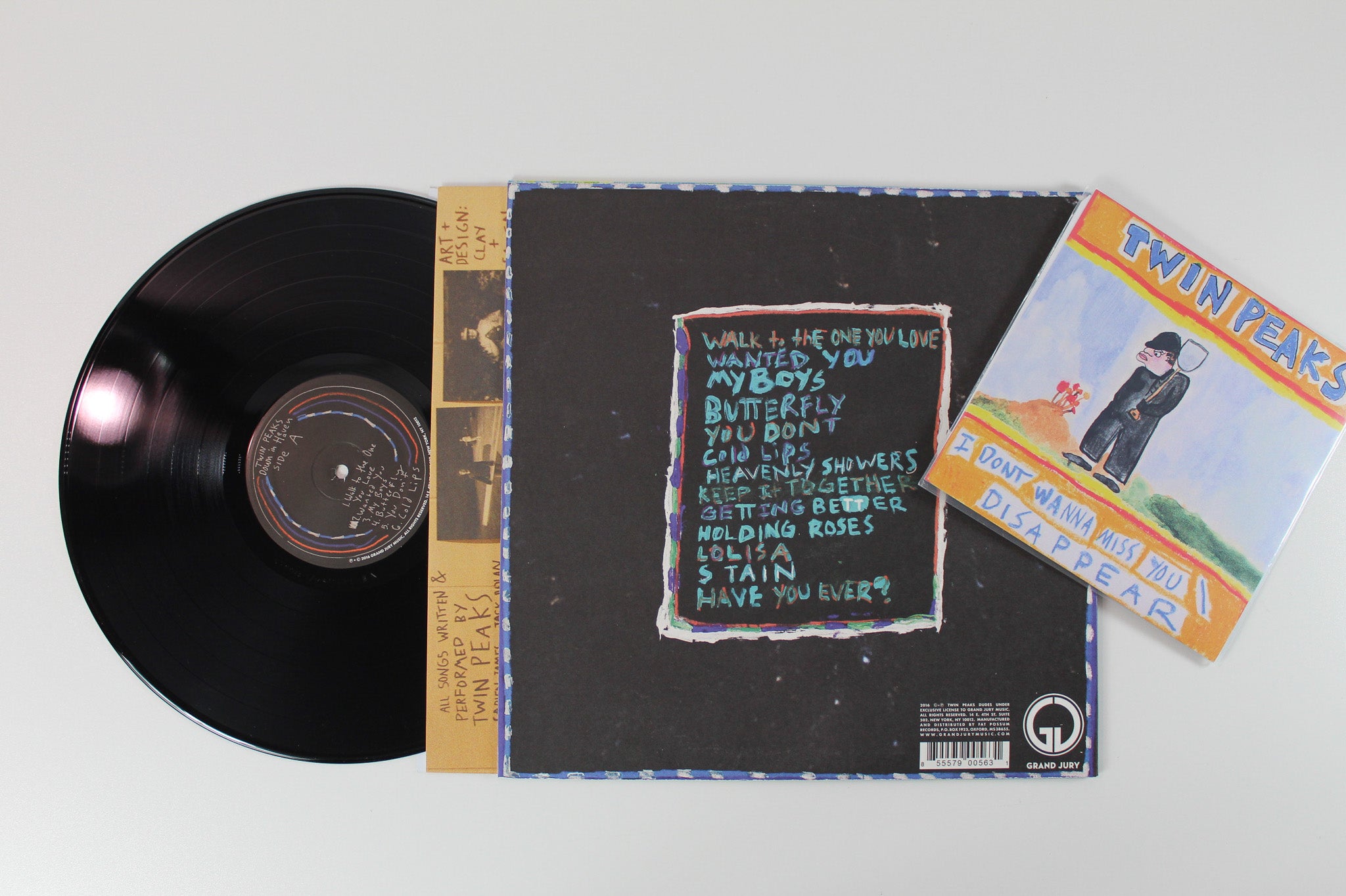 Twin Peaks - Down In Heaven On Grand Jury Ltd Edition with 7"