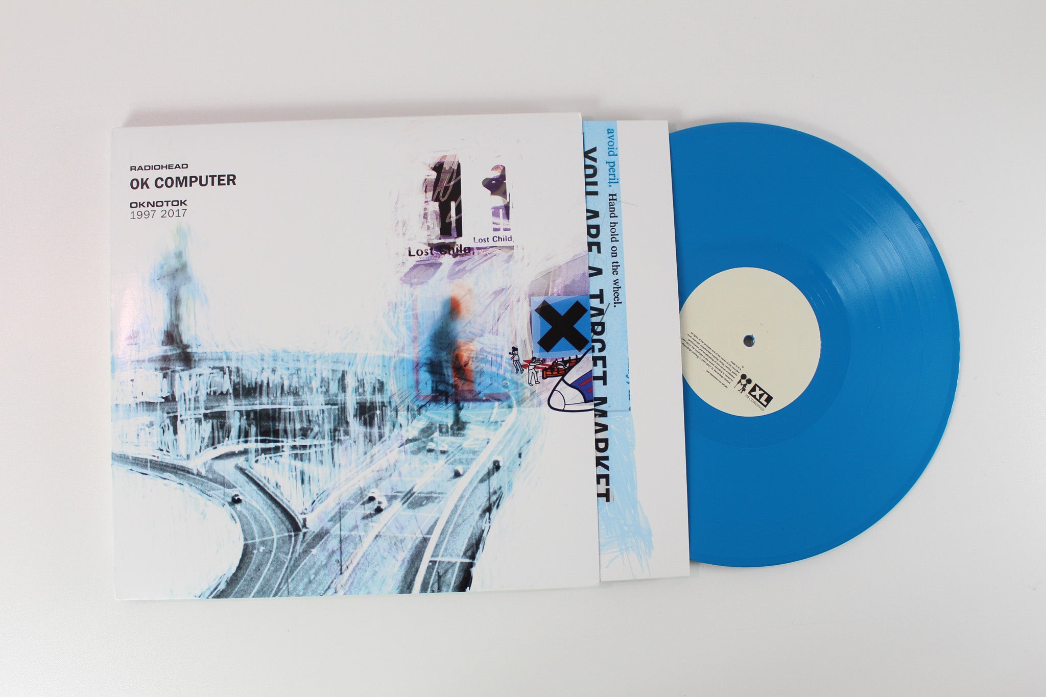 Radiohead - OK Computer OKNOTOK 1997 2017 on XL Recording Ltd Blue Opaque Viny Reissue