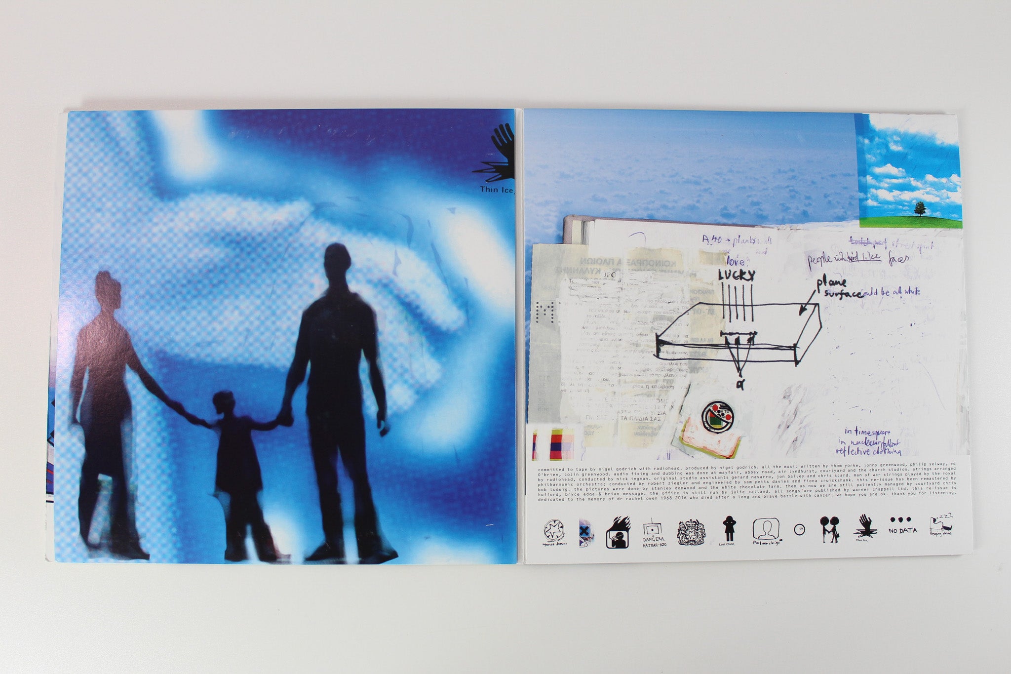 Radiohead - OK Computer OKNOTOK 1997 2017 on XL Recording Ltd Blue Opaque Viny Reissue