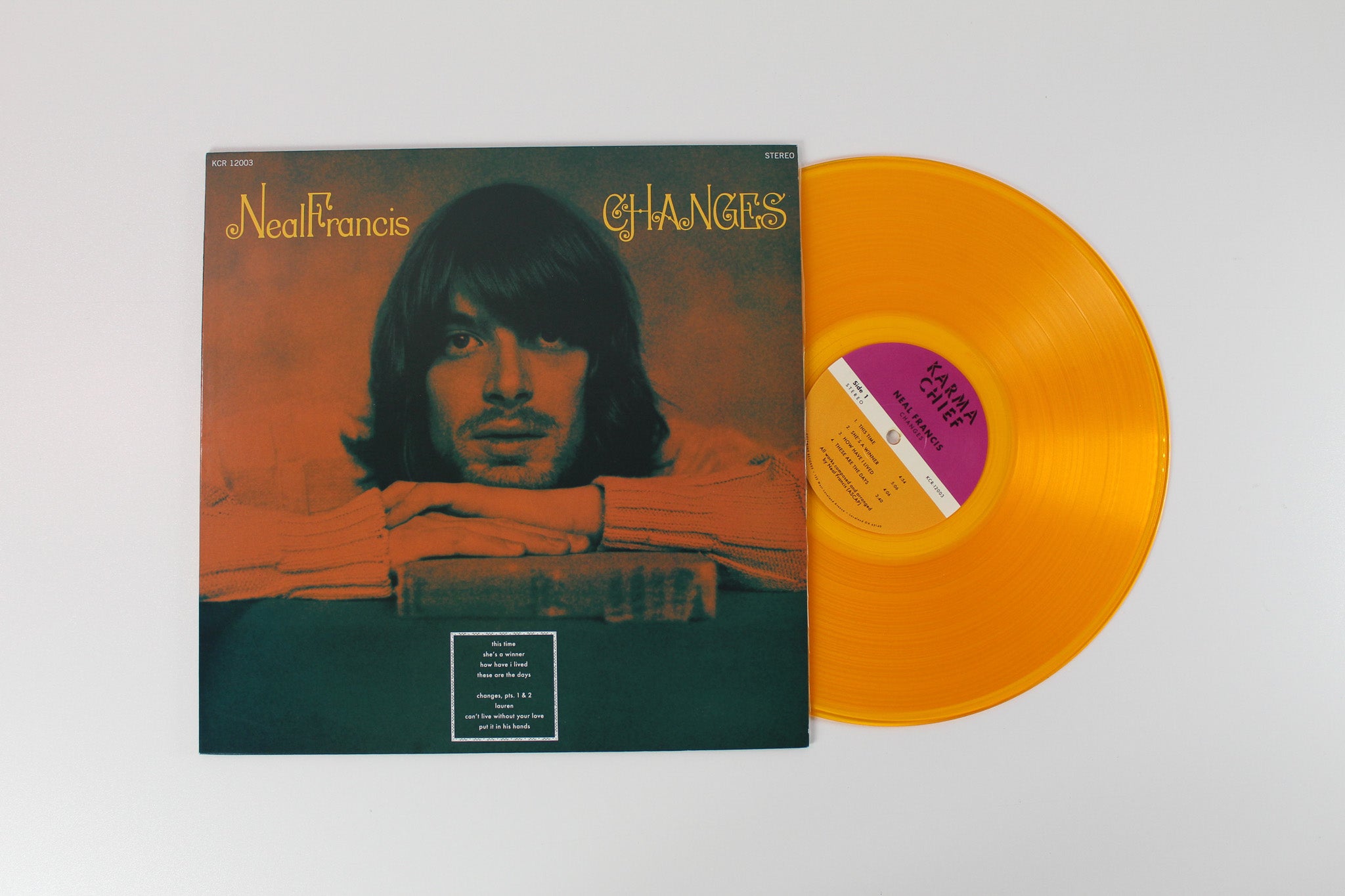 Neal Francis - Changes on Karma Chief Ltd Numbered Gold Vinyl