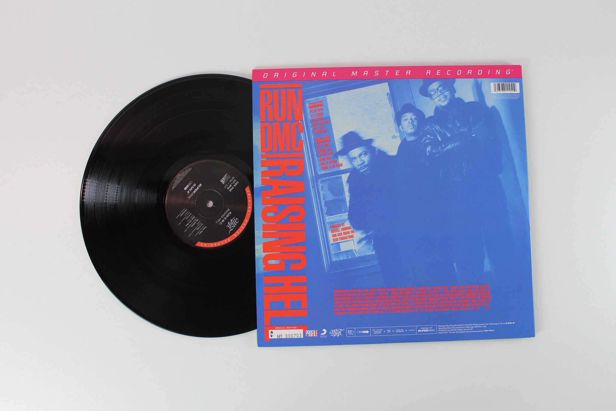 Run-DMC - Raising Hell on Mobile Fidelity Sound Lab Ltd Numbered Reissue