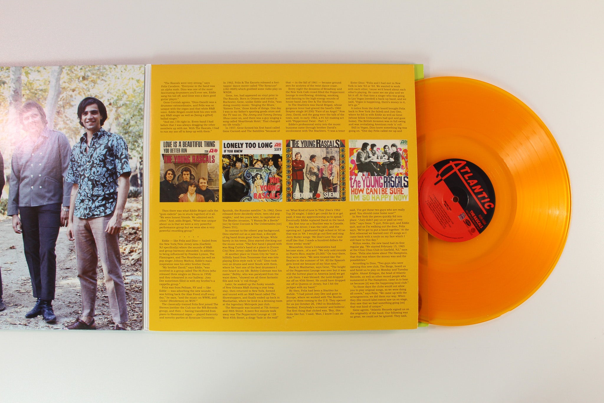 The Rascals - The Complete Singles A's & B's Ltd. on Real Gone Music Red, Yellow, Blue & Green Vinyl