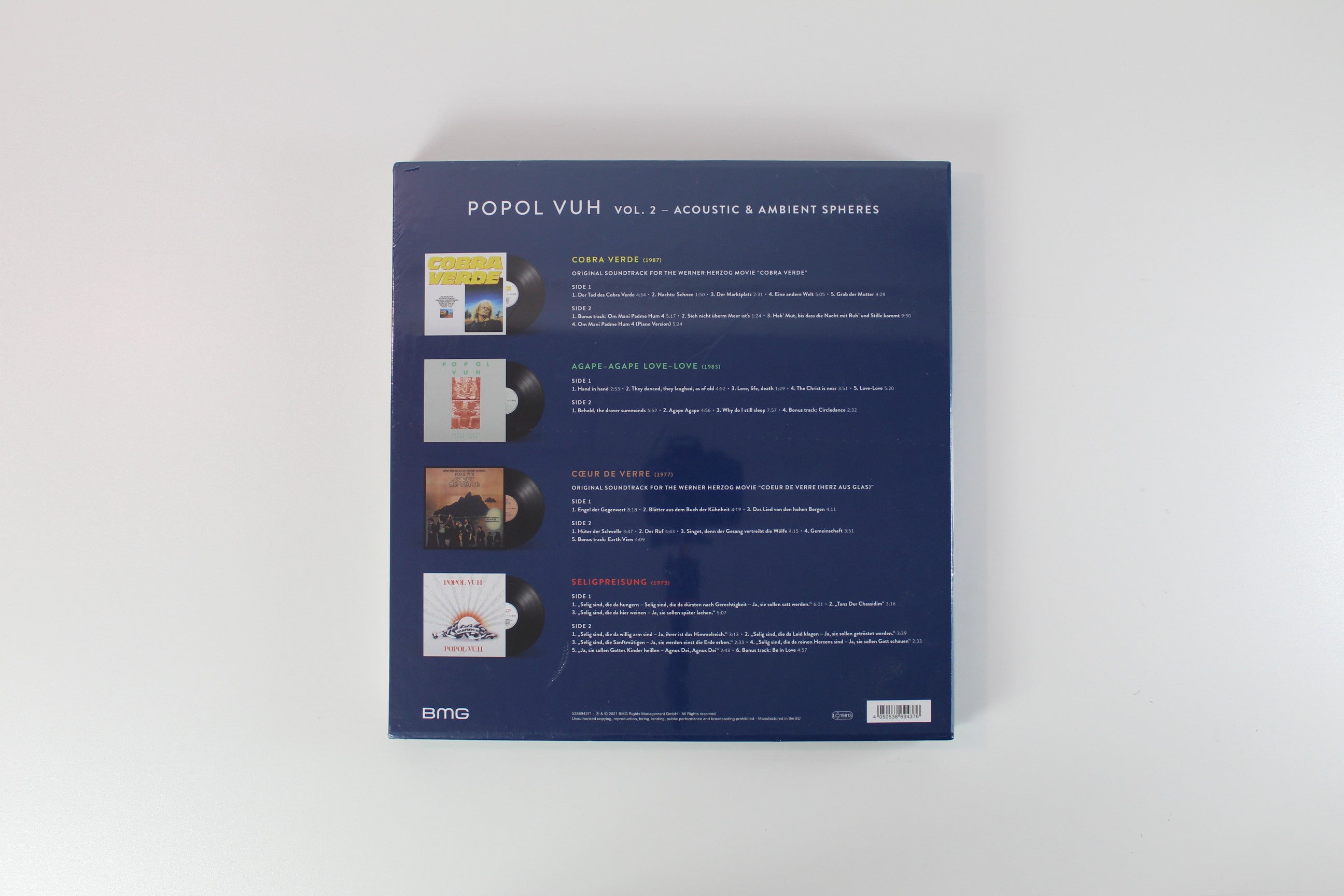 Popol Vuh - Vol.2 - Acoustic & Ambient Spheres on BMG Box Set Reissue