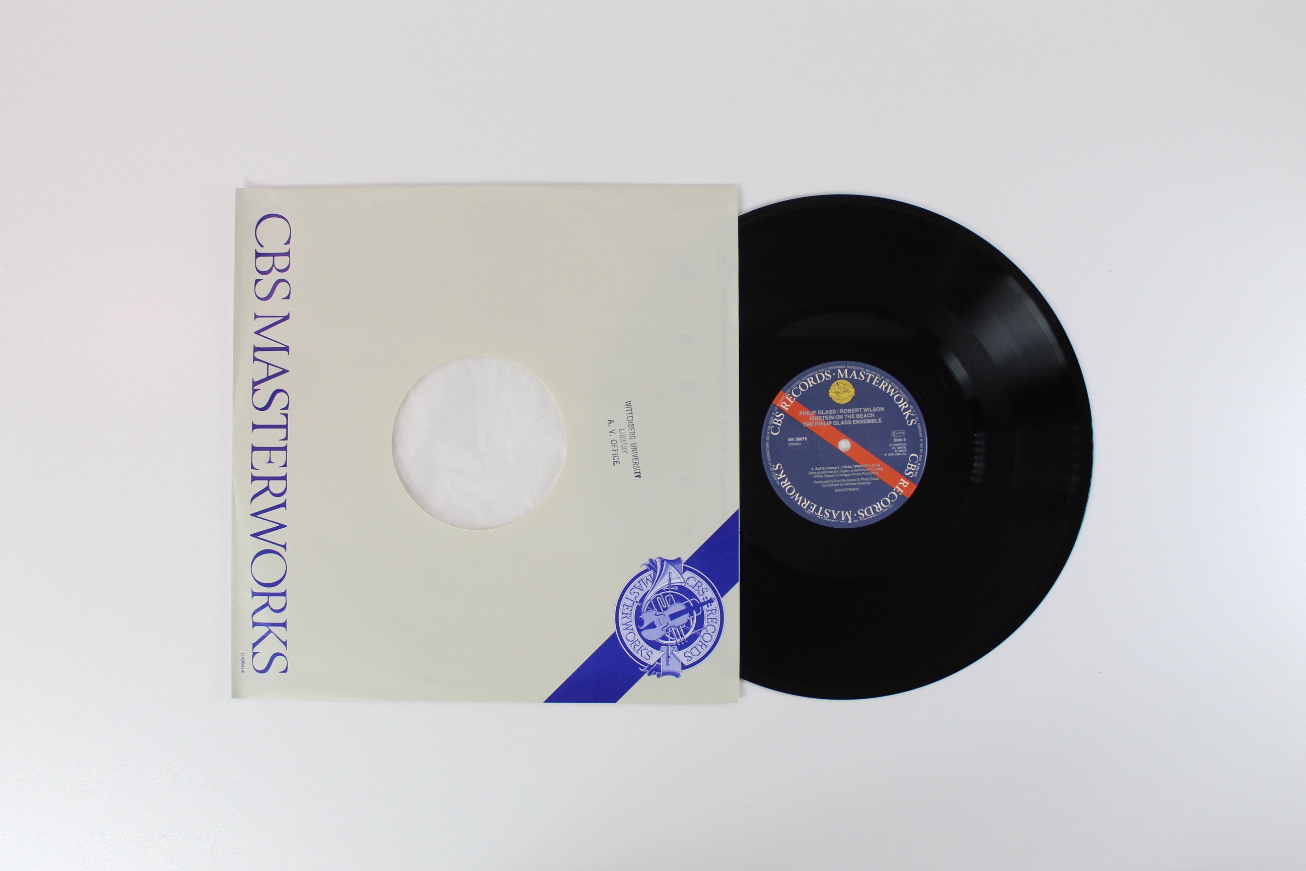 Philip Glass - Einstein On The Beach on CBS Masterworks Box Set Reissue