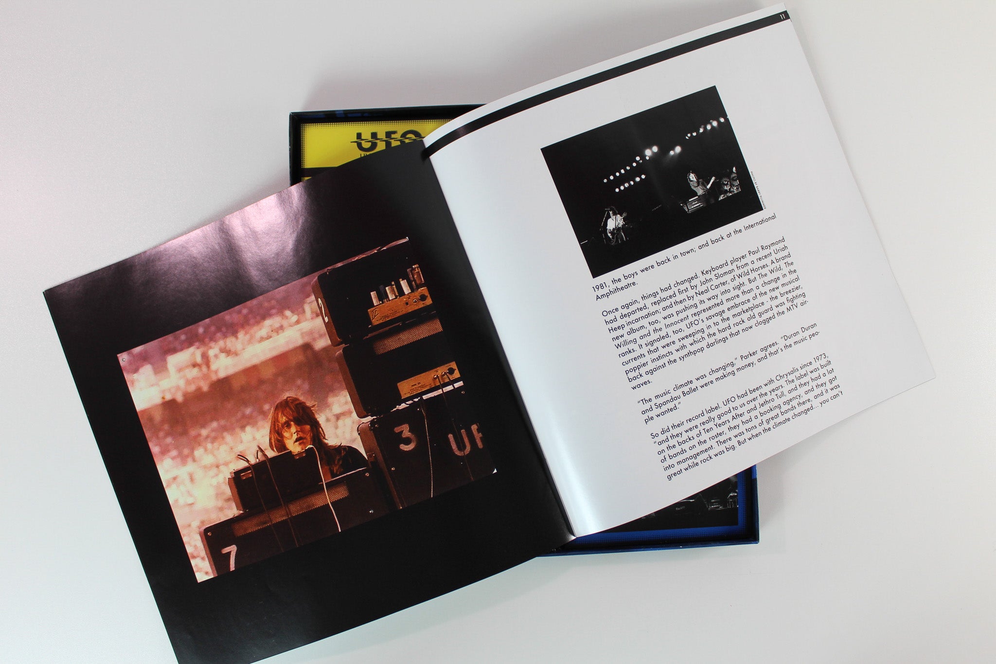 UFO - Live Sightings Ltd. Edition Box Set on Cleopatra White Vinyl