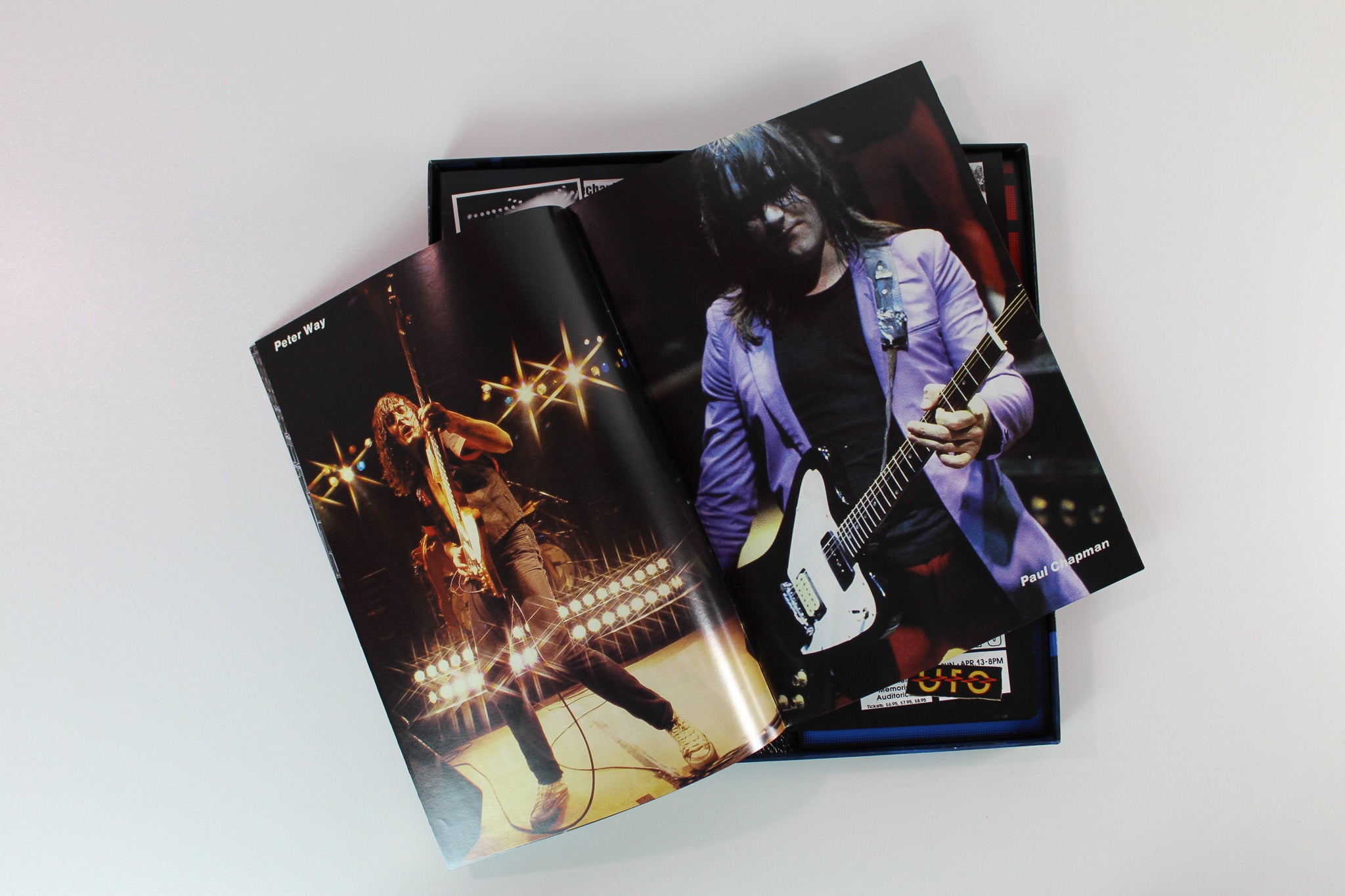 UFO - Live Sightings Ltd. Edition Box Set on Cleopatra White Vinyl