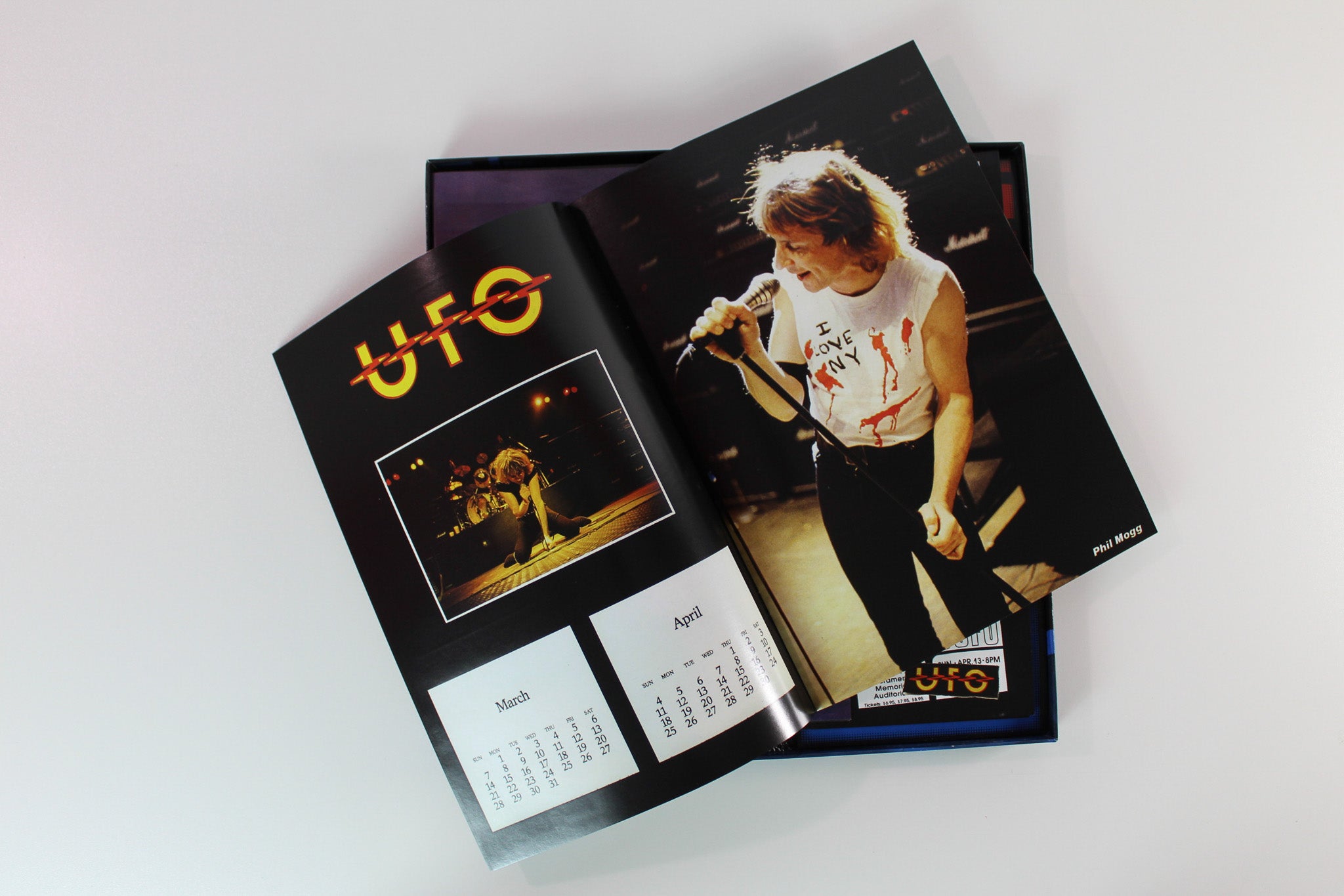 UFO - Live Sightings Ltd. Edition Box Set on Cleopatra White Vinyl