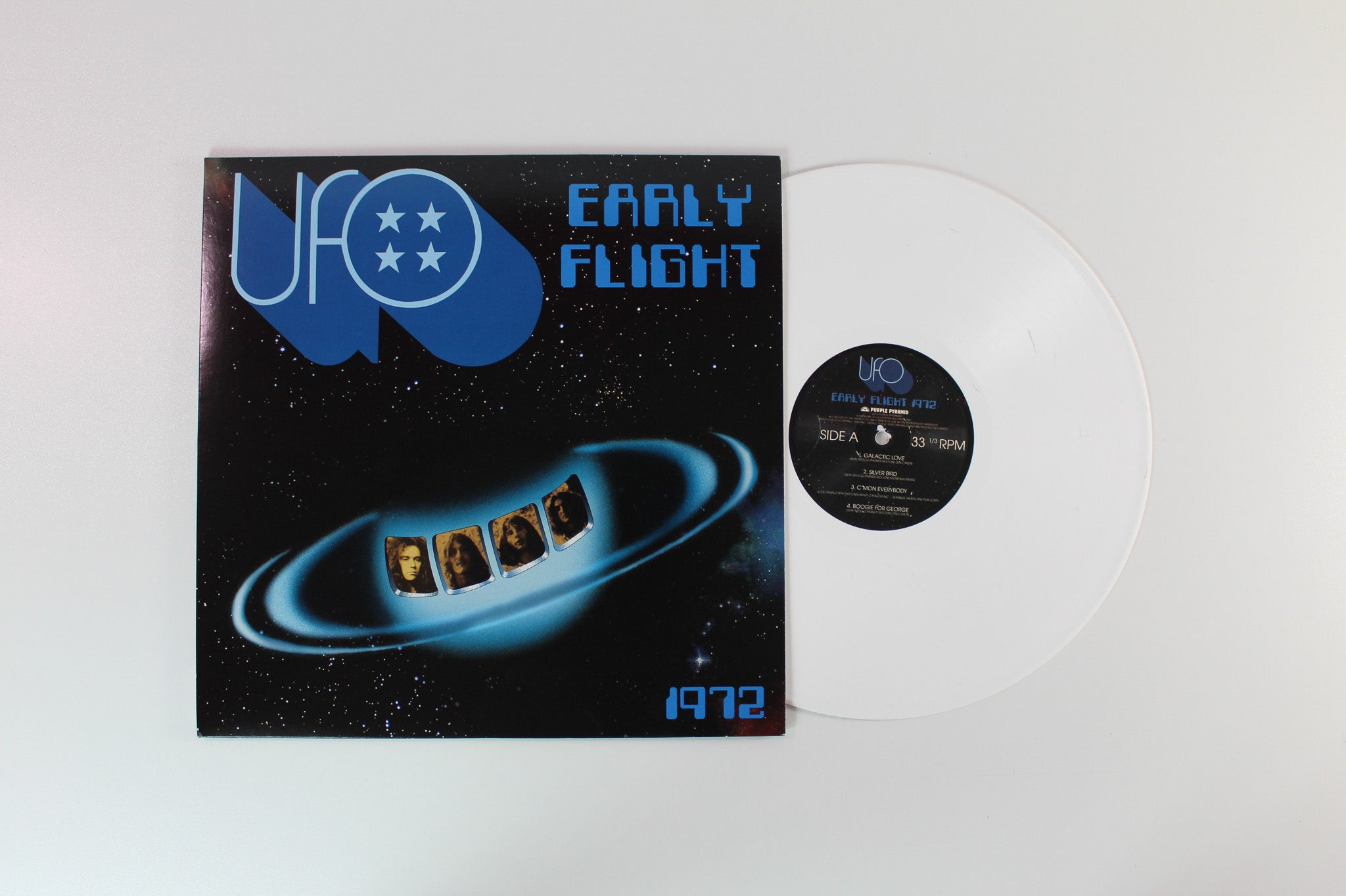UFO - Live Sightings Ltd. Edition Box Set on Cleopatra White Vinyl