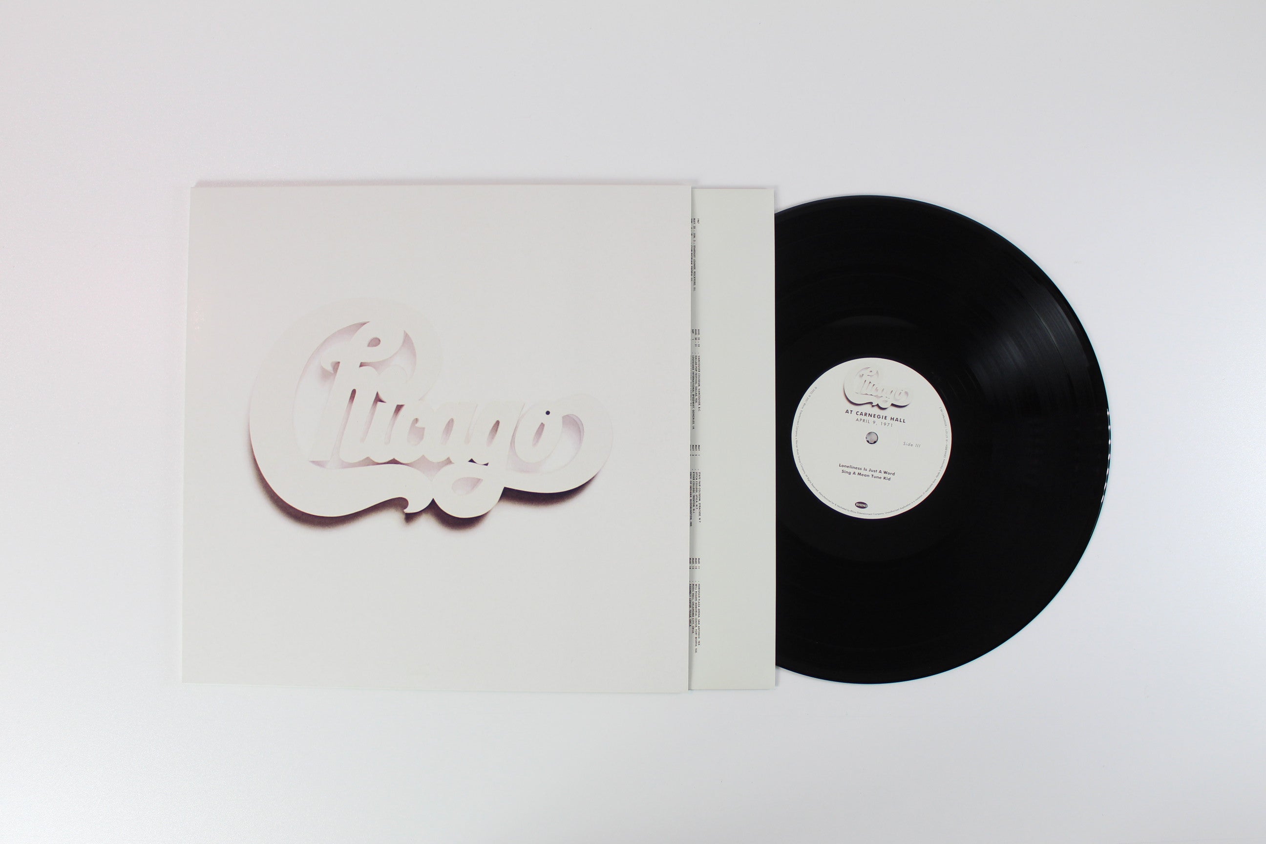 Chicago - At Carnegie Hall - April 9 1971 on Rhino RSD 2022 Ltd Box Set Reissue