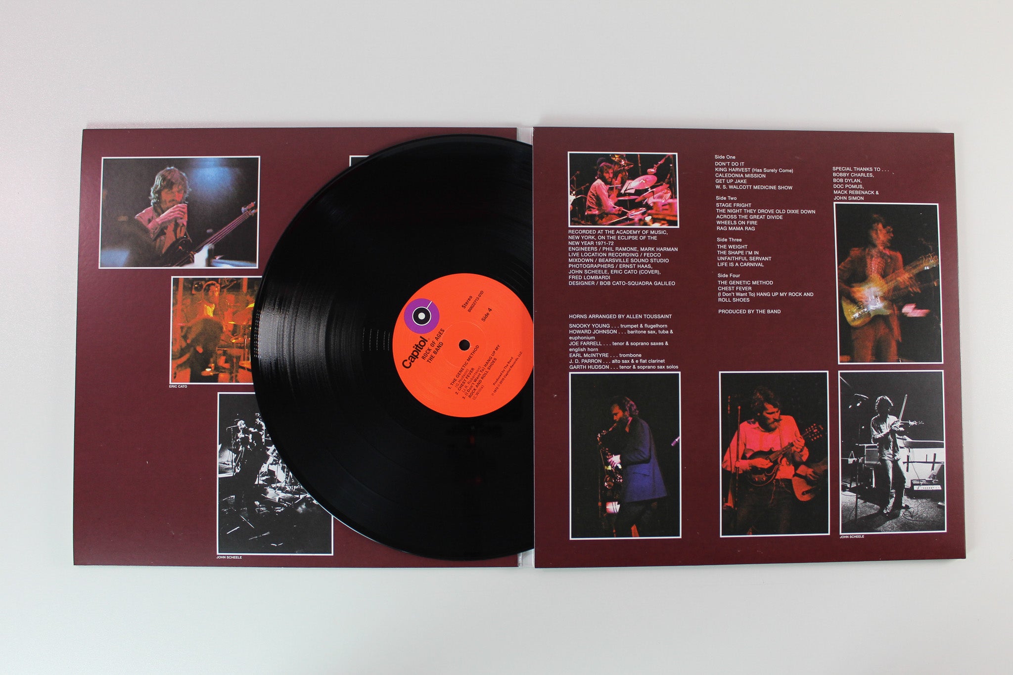 The Band - The Capitol Albums 1968-1977 Box Set on Capitol Records