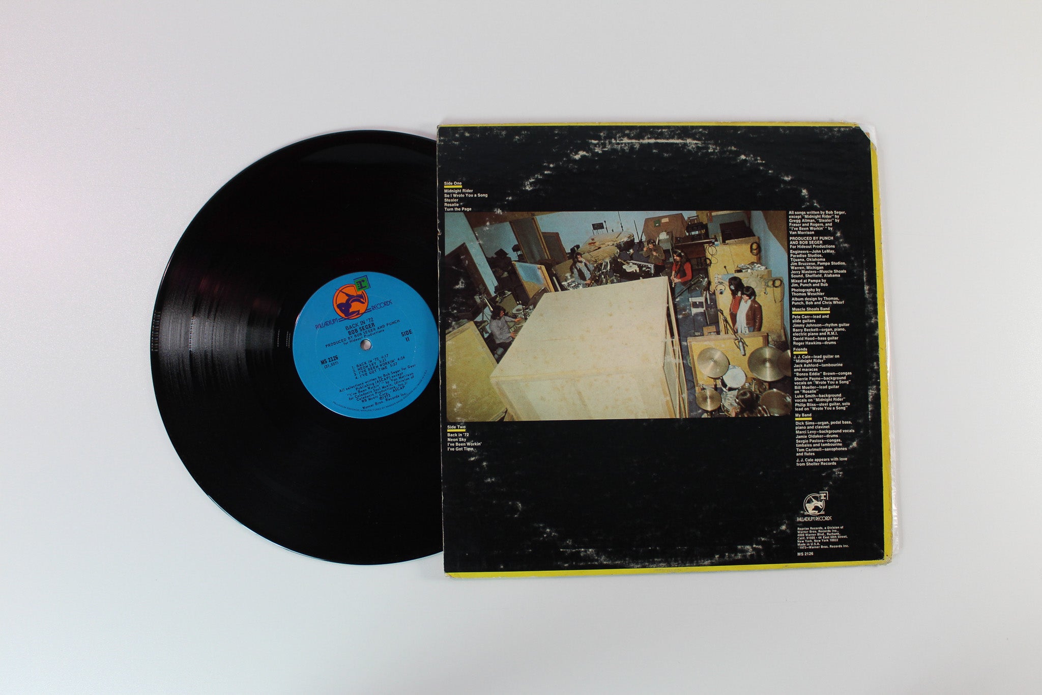 Bob Seger - Back In '72 on Palladium Records