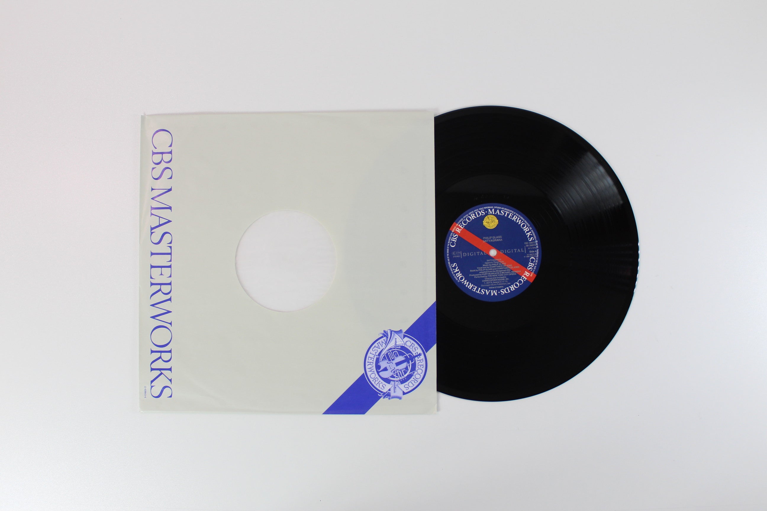 Philip Glass - Satyagraha Box Set on CBS Masterworks
