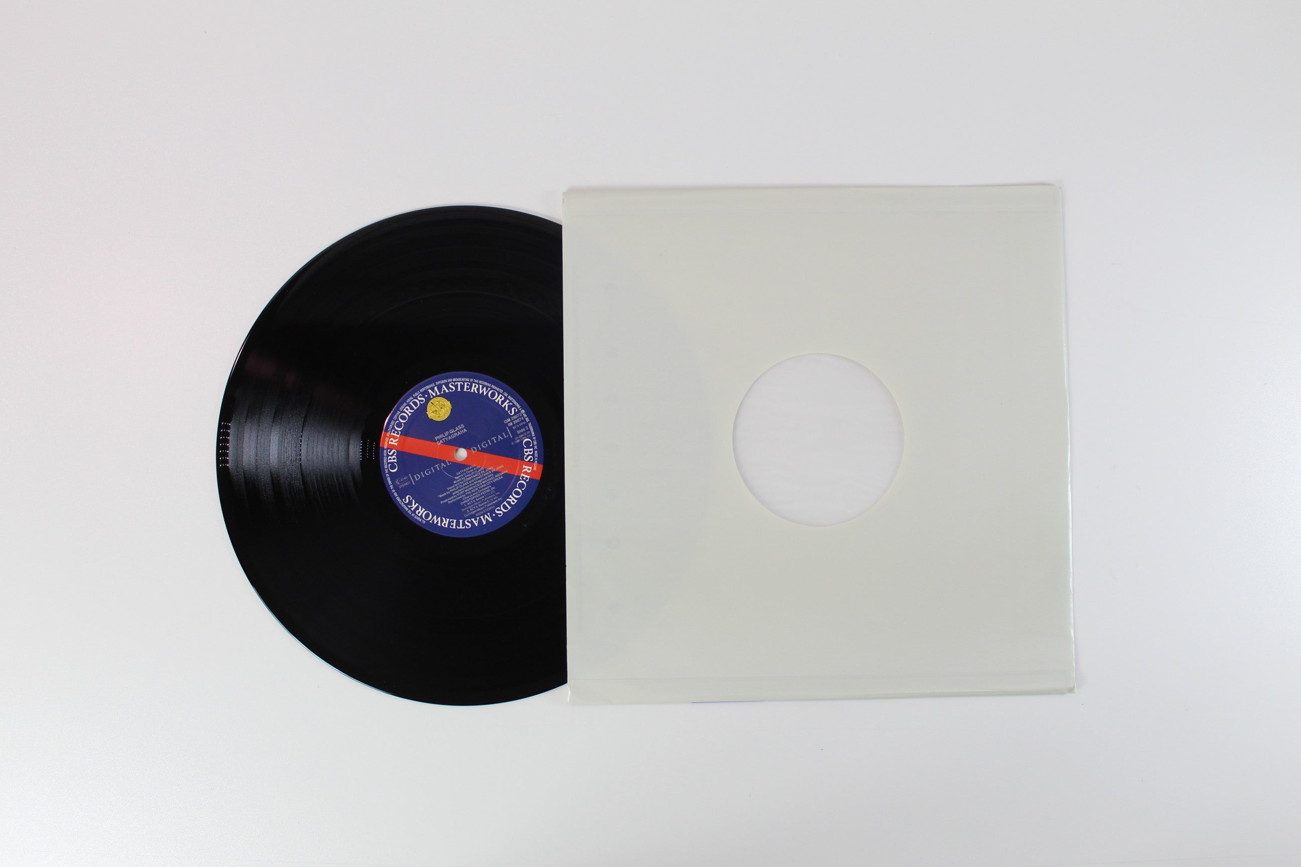Philip Glass - Satyagraha Box Set on CBS Masterworks