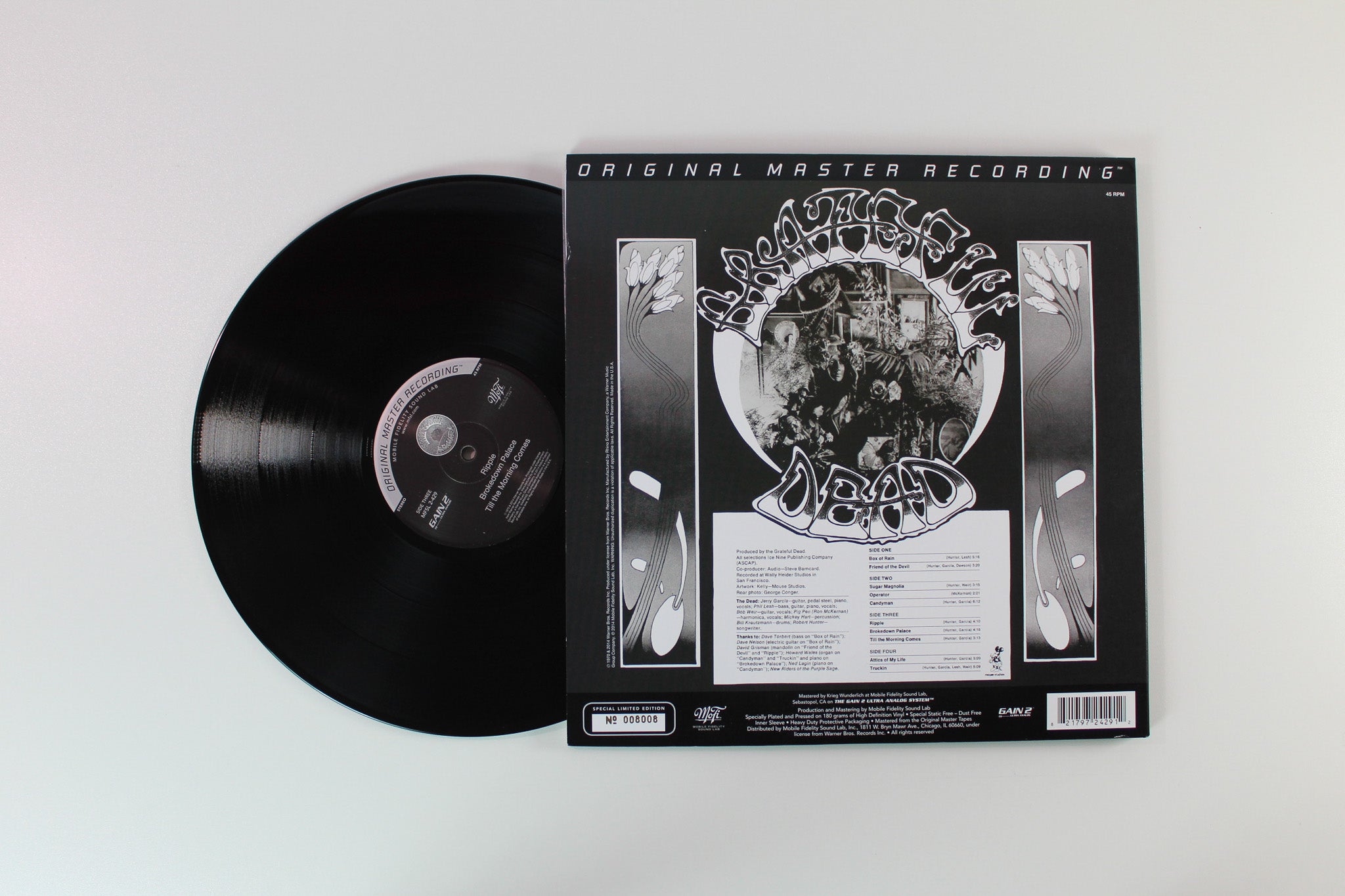The Grateful Dead - American Beauty on Mobile Fidelity Sound Lab Ltd. Numbered Reissue