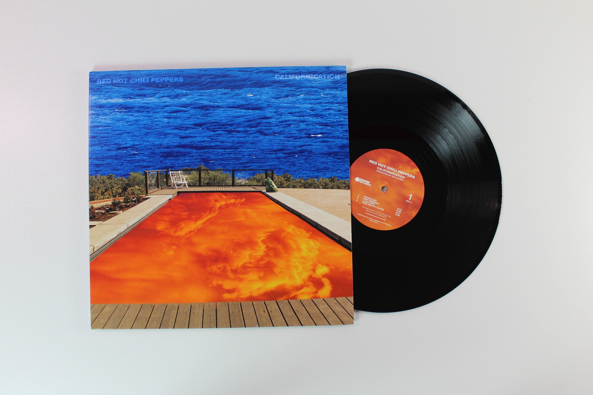 Red Hot Chili Peppers - Californication on Warner Records Ltd. Reissue