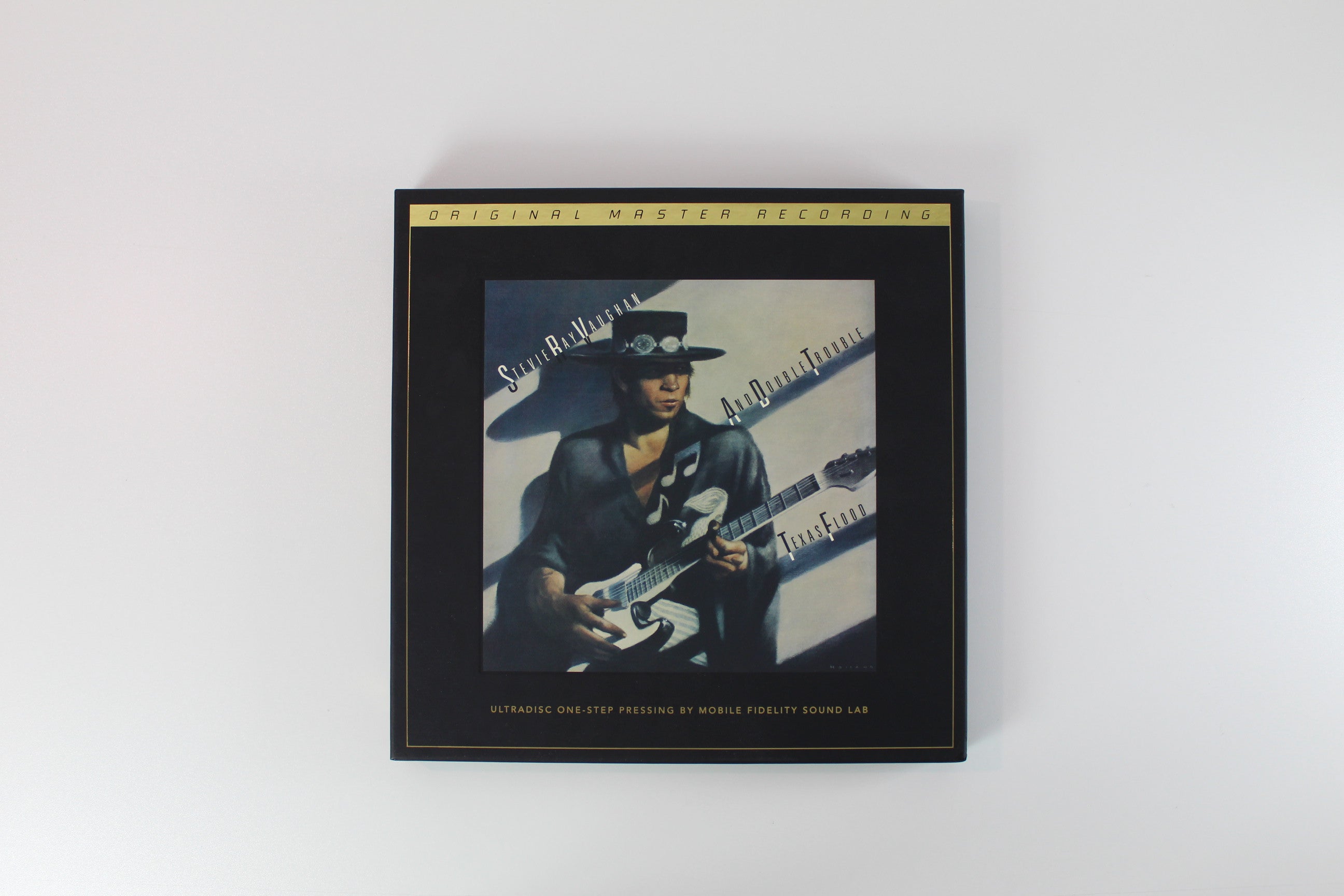 Stevie Ray Vaughan & Double Trouble - Texas Flood 45 RPM Numbered Reissue on Mobile Fidelity Sound Lab