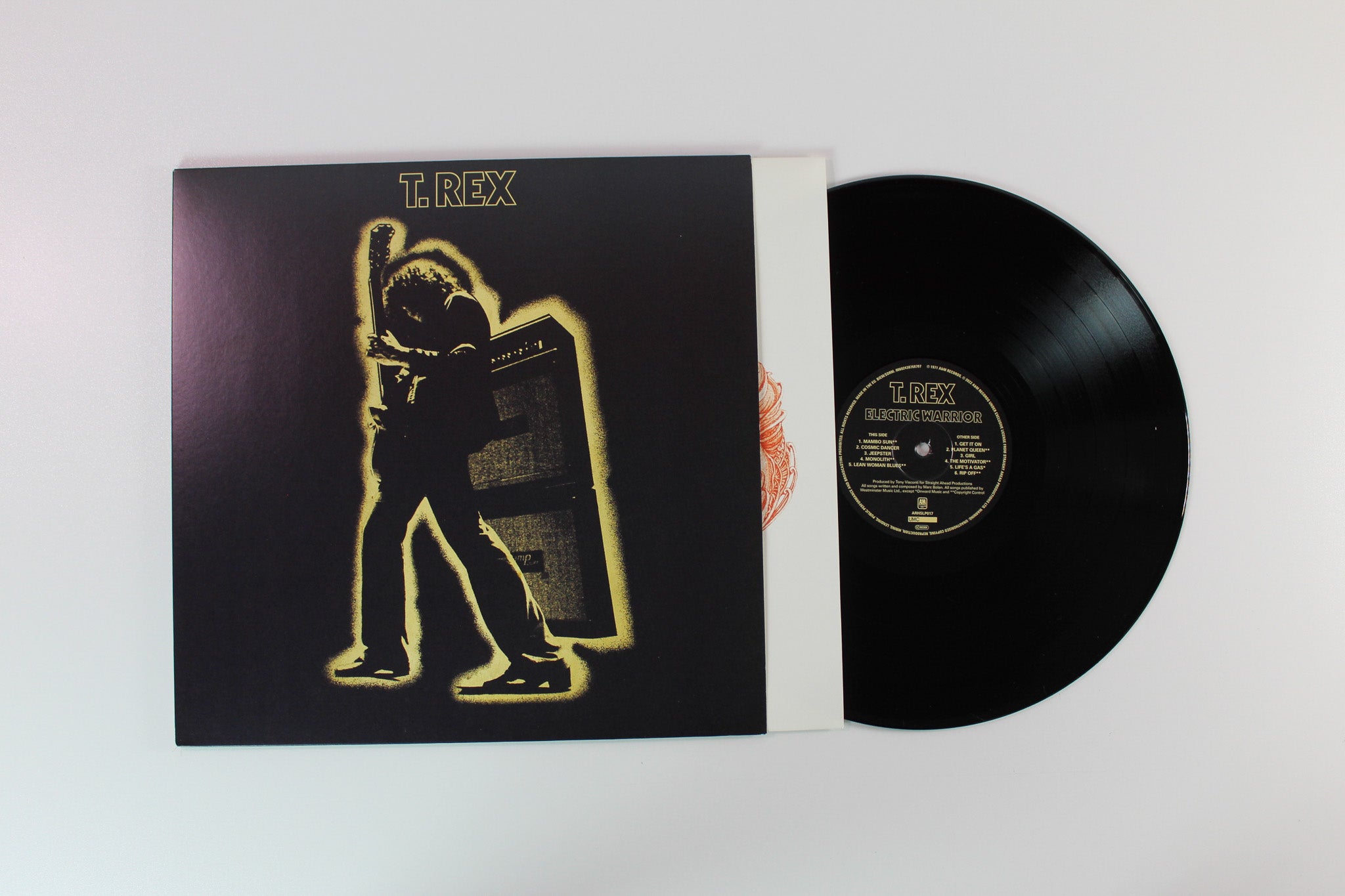T. Rex - Electric Warrior on A&M Records Half Speed Reissue