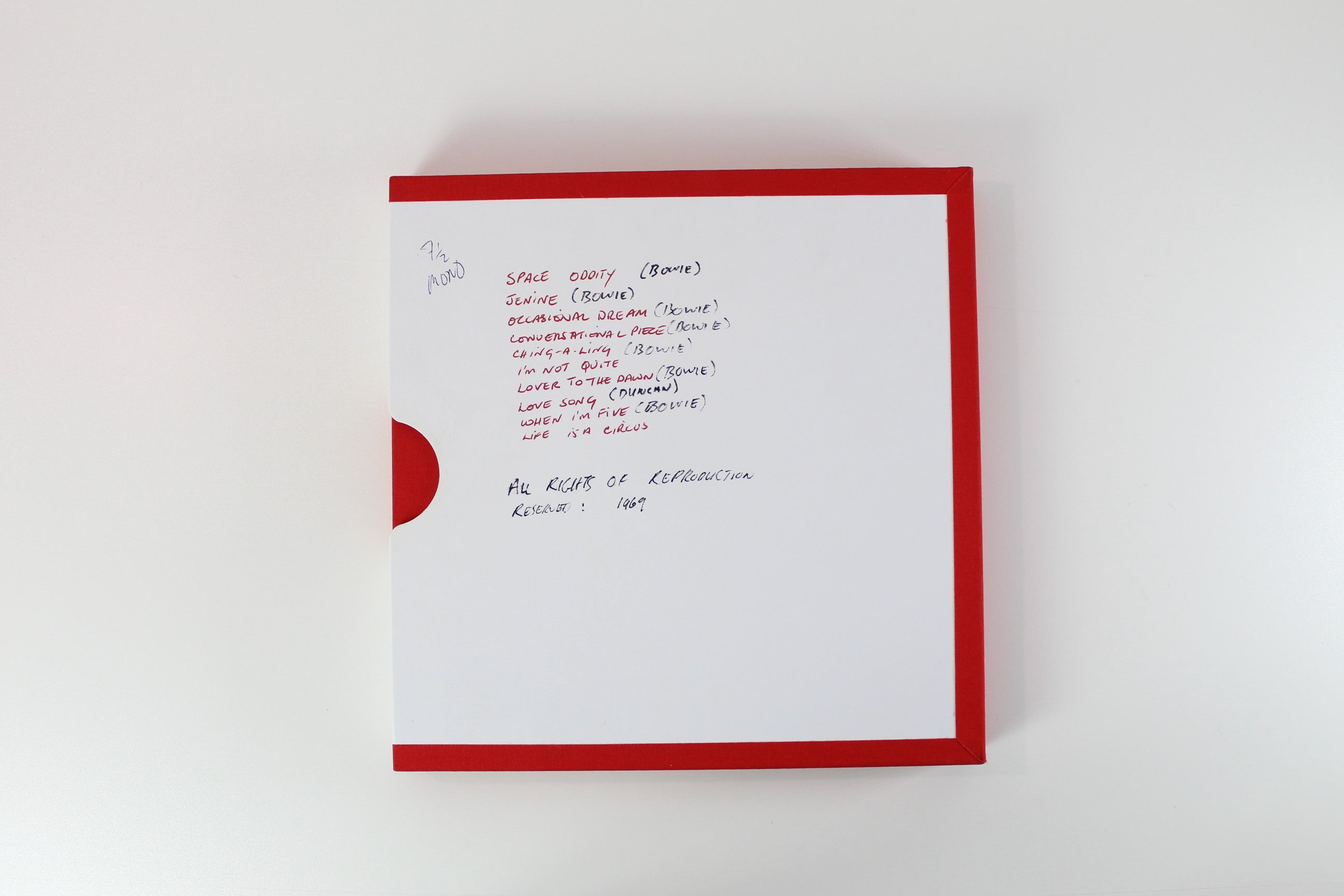 David Bowie - Mercury Demos on Parlophone Box Set