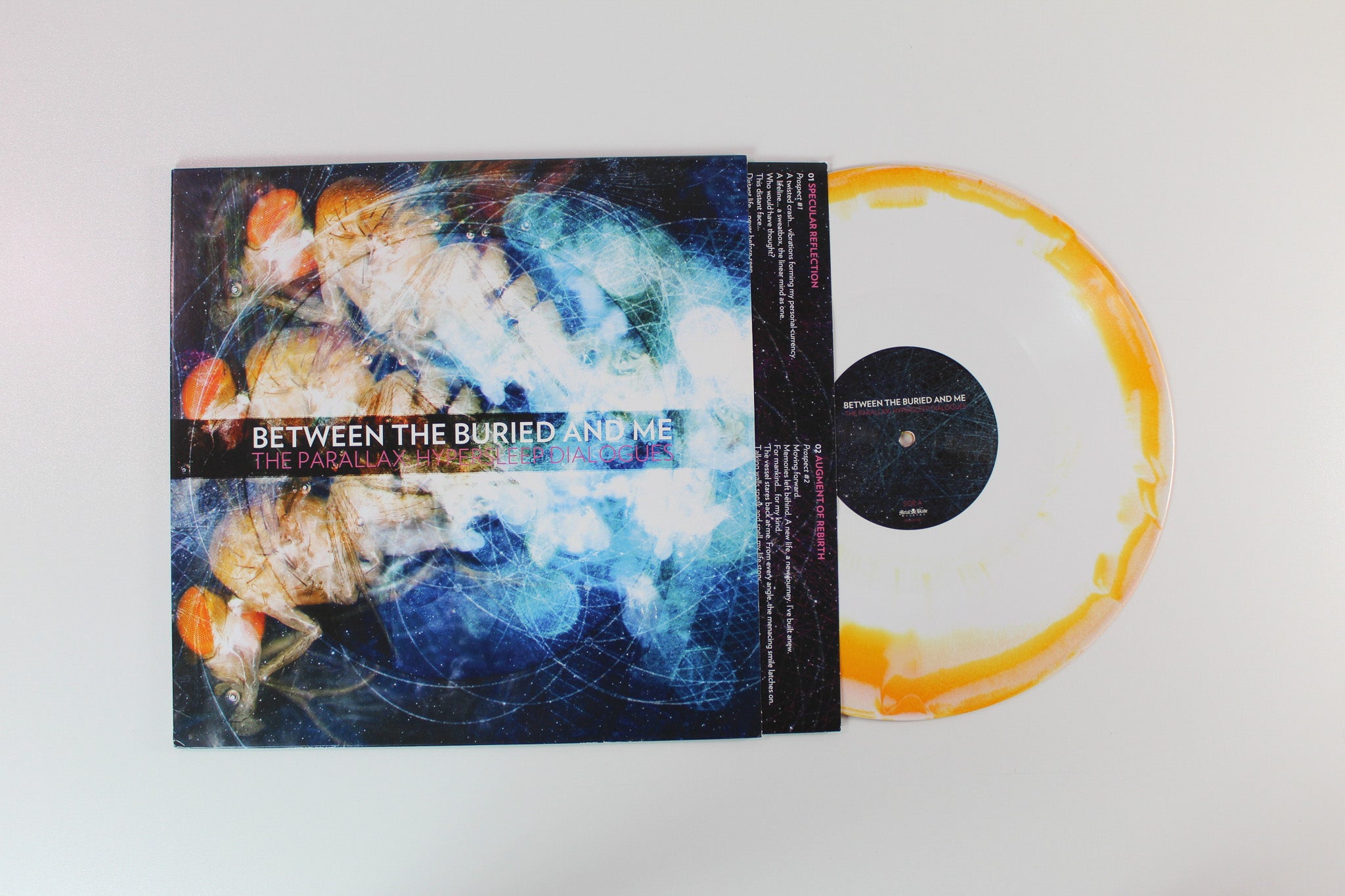 Between The Buried And Me - The Parallax: Hypersleep Dialogues on Metal Blade Records Ltd. Reissue on Orange & Blue Melt