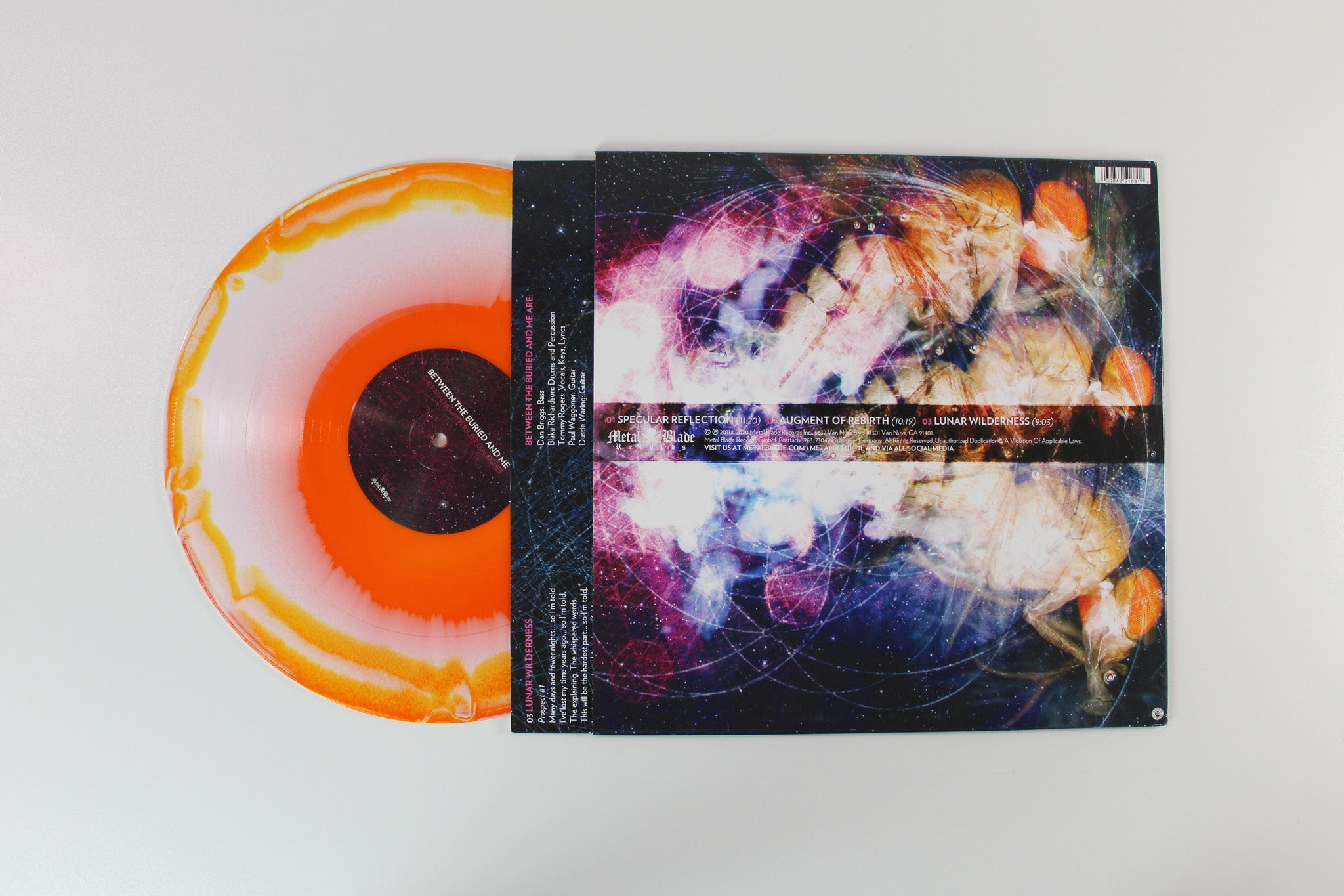 Between The Buried And Me - The Parallax: Hypersleep Dialogues on Metal Blade Records Ltd. Reissue on Orange & Blue Melt