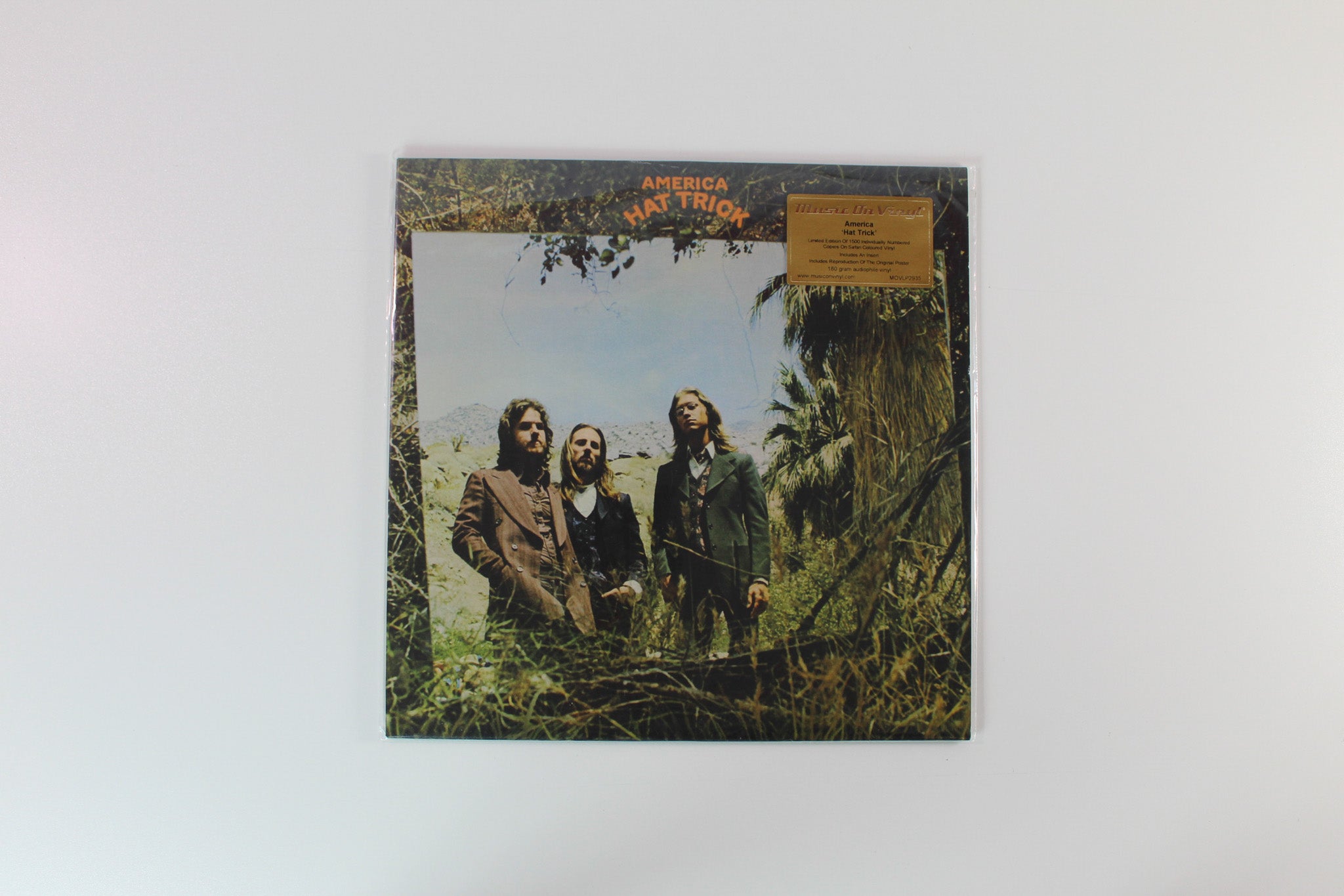 America - Hat Trick on Music On Vinyl - Safari Colored Vinyl