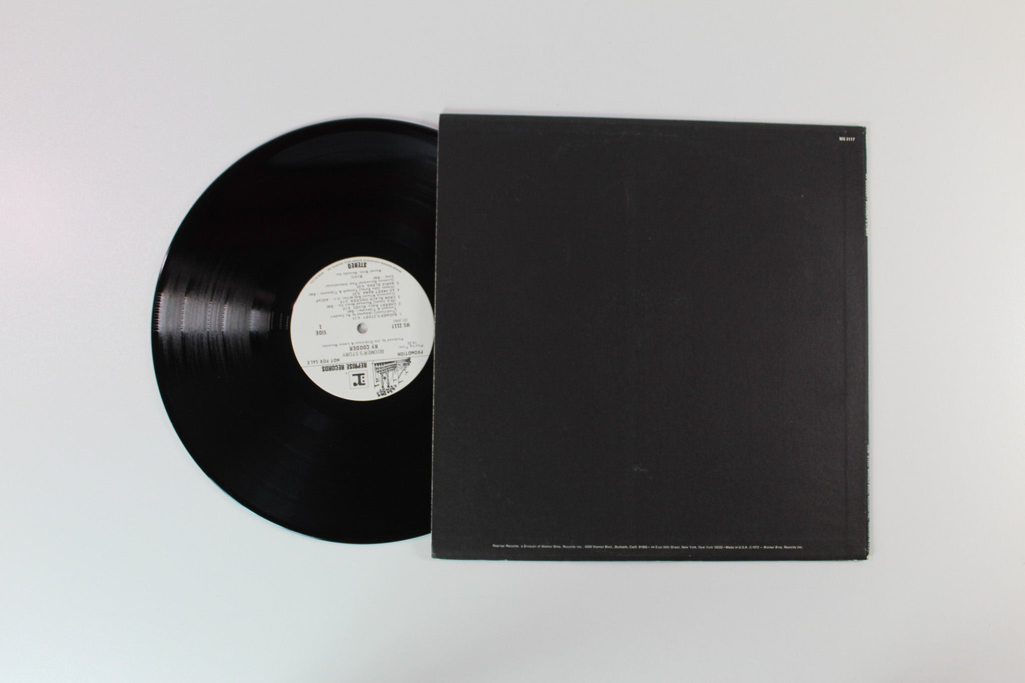 Ry Cooder - Boomer's Story on Reprise Records Promo