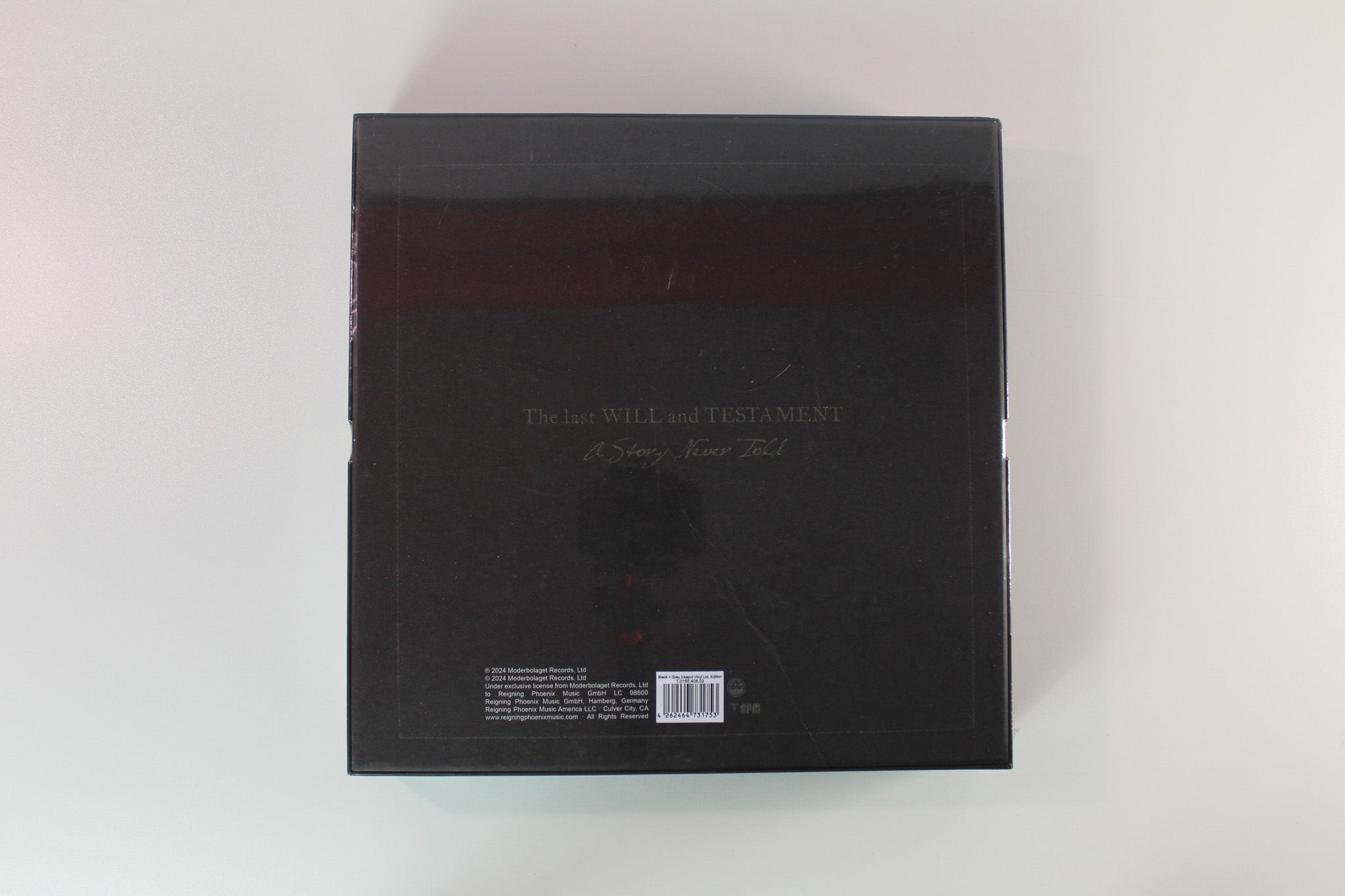 欧2x12” Opeth The Last Will And Testament 1.0155 Reigning Phoenix Mus /00500 Opeth – The Last Will And Testament – 2 x Vinyl (White With