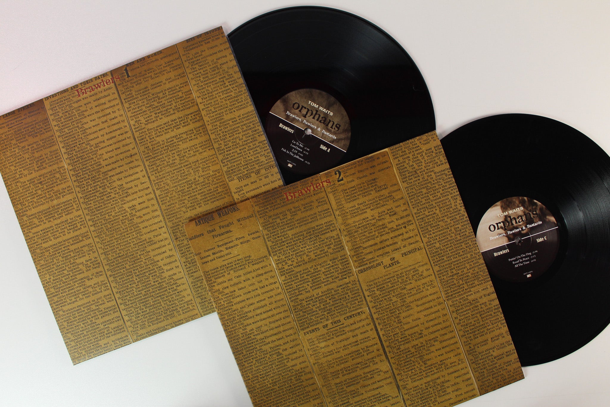 Tom Waits - Orphans (Brawlers, Bawlers & Bastards) on Anti Ltd 180 Gram Box Set Reissue