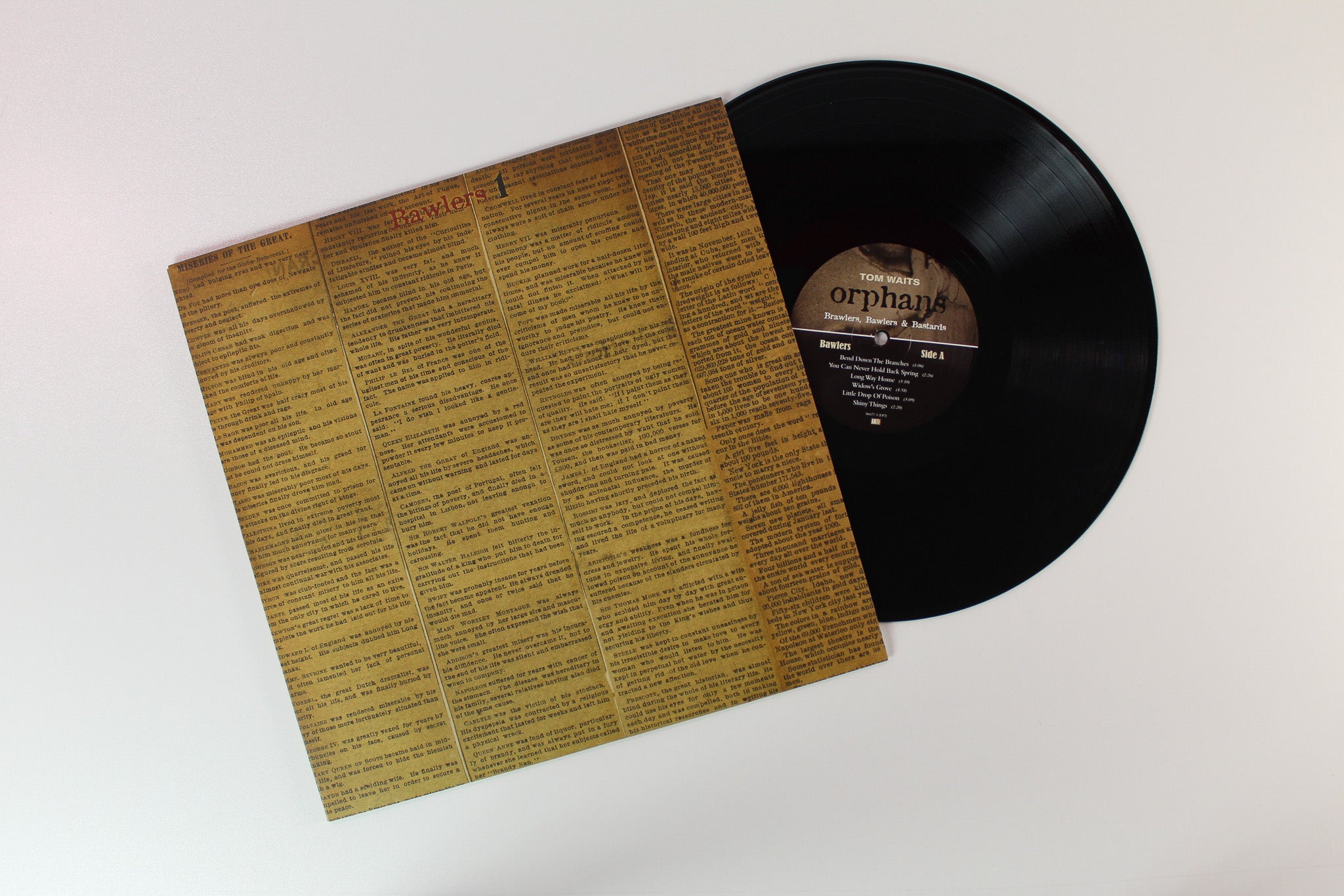 Tom Waits - Orphans (Brawlers, Bawlers & Bastards) on Anti Ltd 180 Gram Box Set Reissue