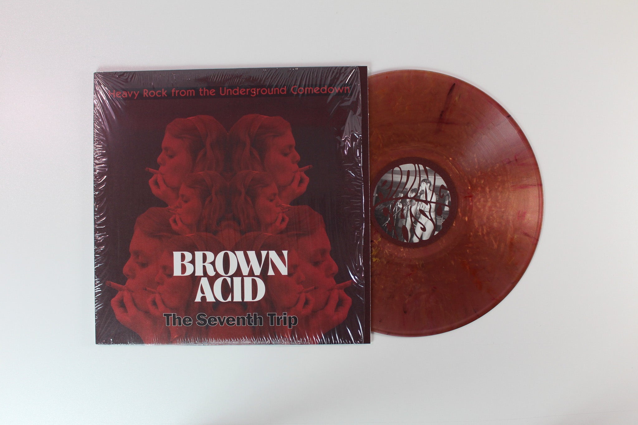 Various - Brown Acid: Ten Trips (Heavy Rock From The Underground Comedown) on RidingEasy Random Color Vinyl Box Set