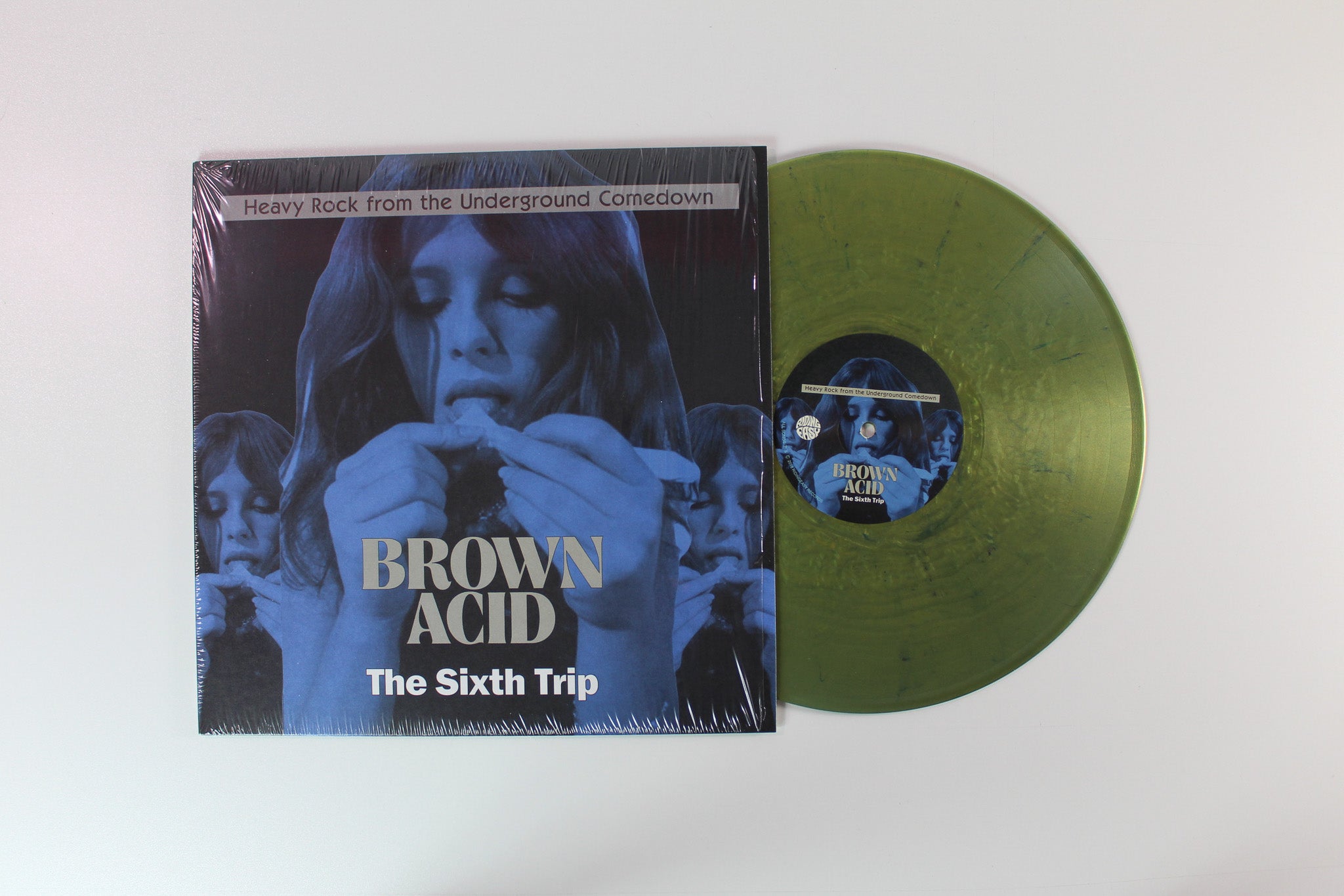 Various - Brown Acid: Ten Trips (Heavy Rock From The Underground Comedown) on RidingEasy Random Color Vinyl Box Set