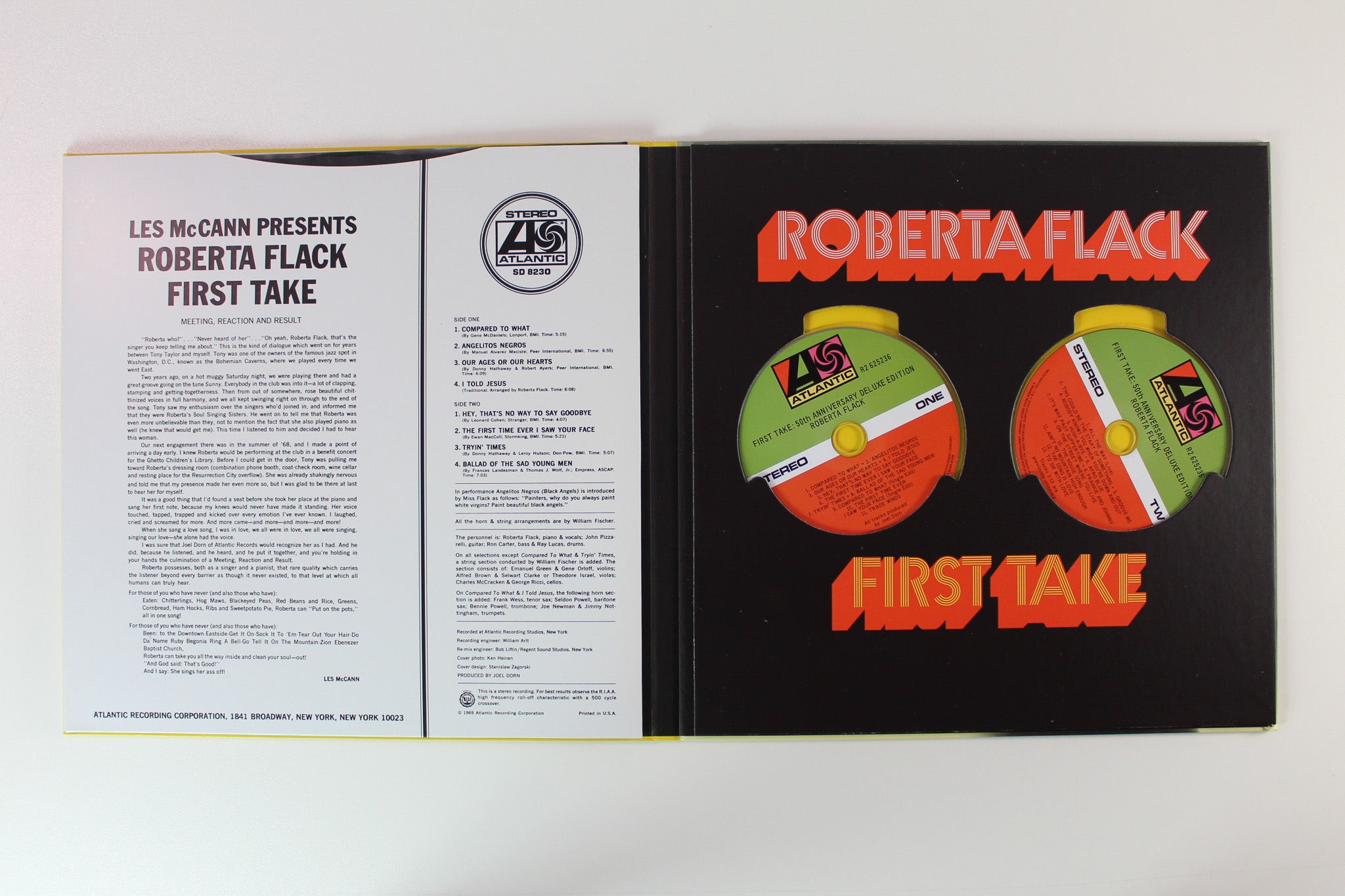 Roberta Flack - First Take on Atlantic Run Out Groove Deluxe 50th Anniversary Box Set Reissue