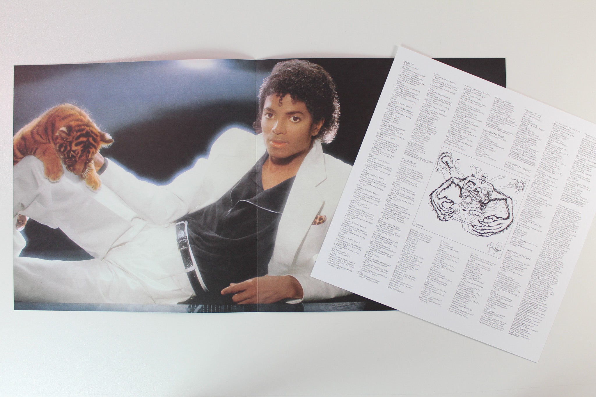 Michael Jackson - Thriller on Mobile Fidelity Sound Lab Ltd Numbered 1