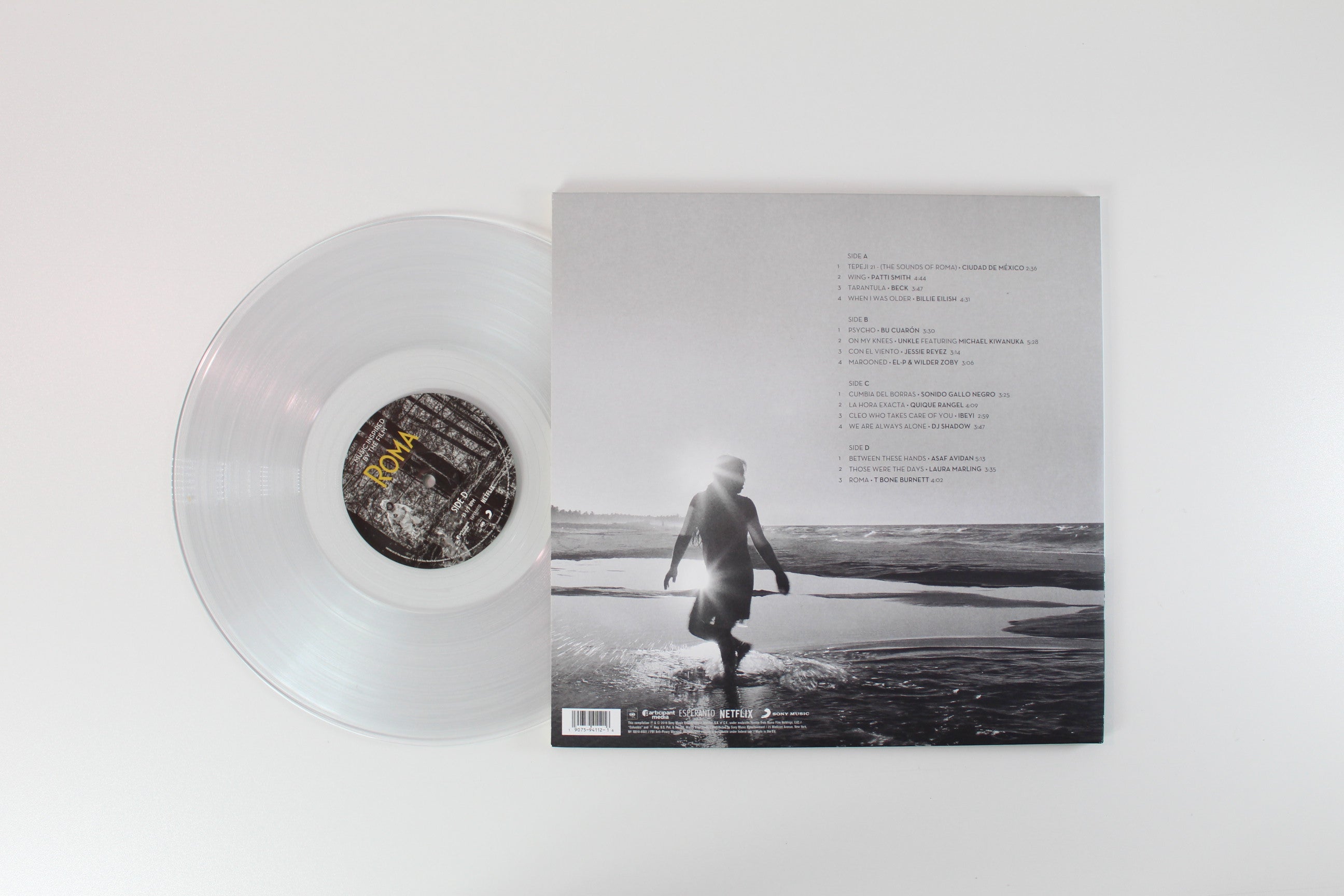 Various - Roma (Music Inspired By The Film) on Columbia - Clear Vinyl