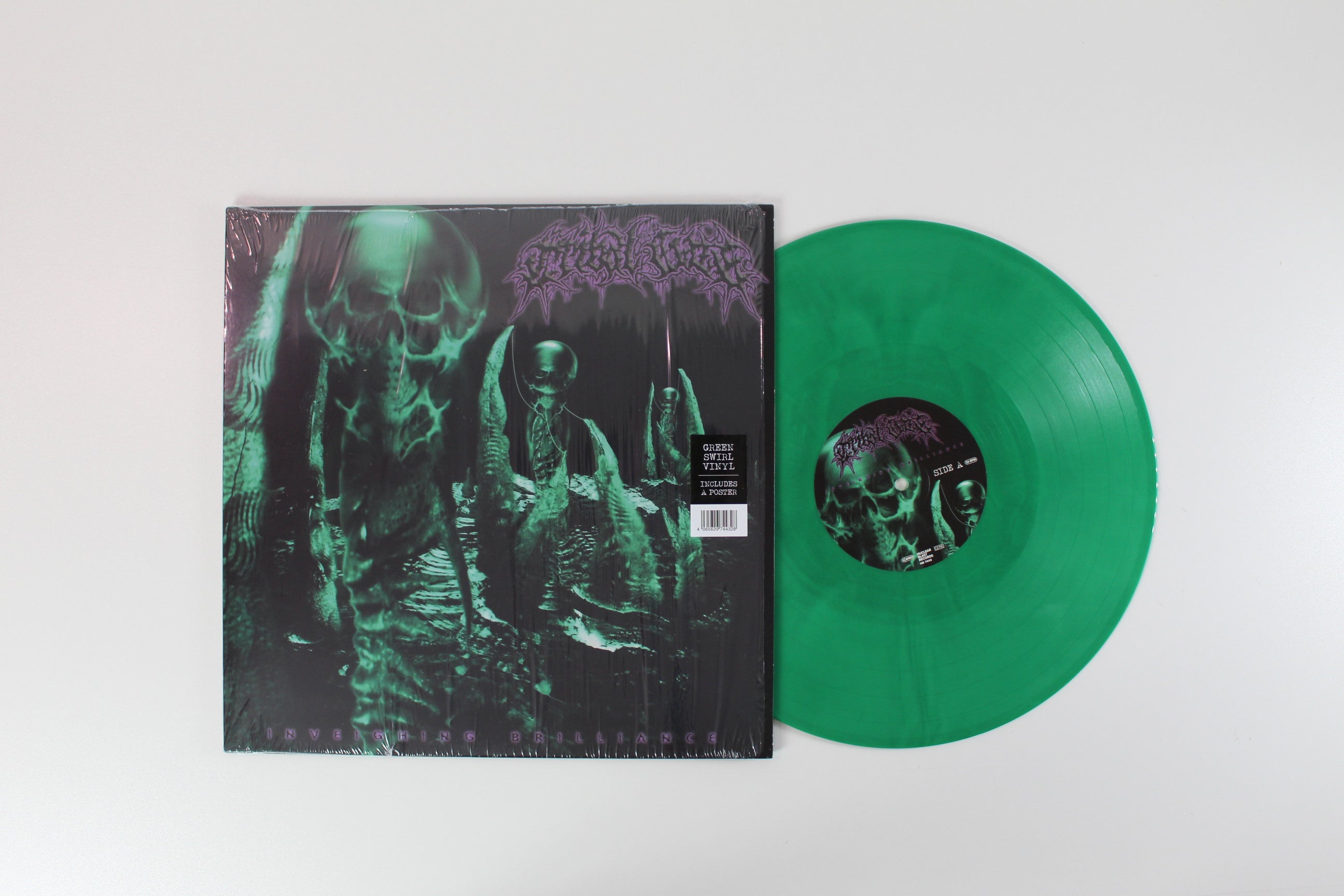 Tribal Gaze - Inveighing Brilliance on Nuclear Blast Records - Green Swirl Vinyl
