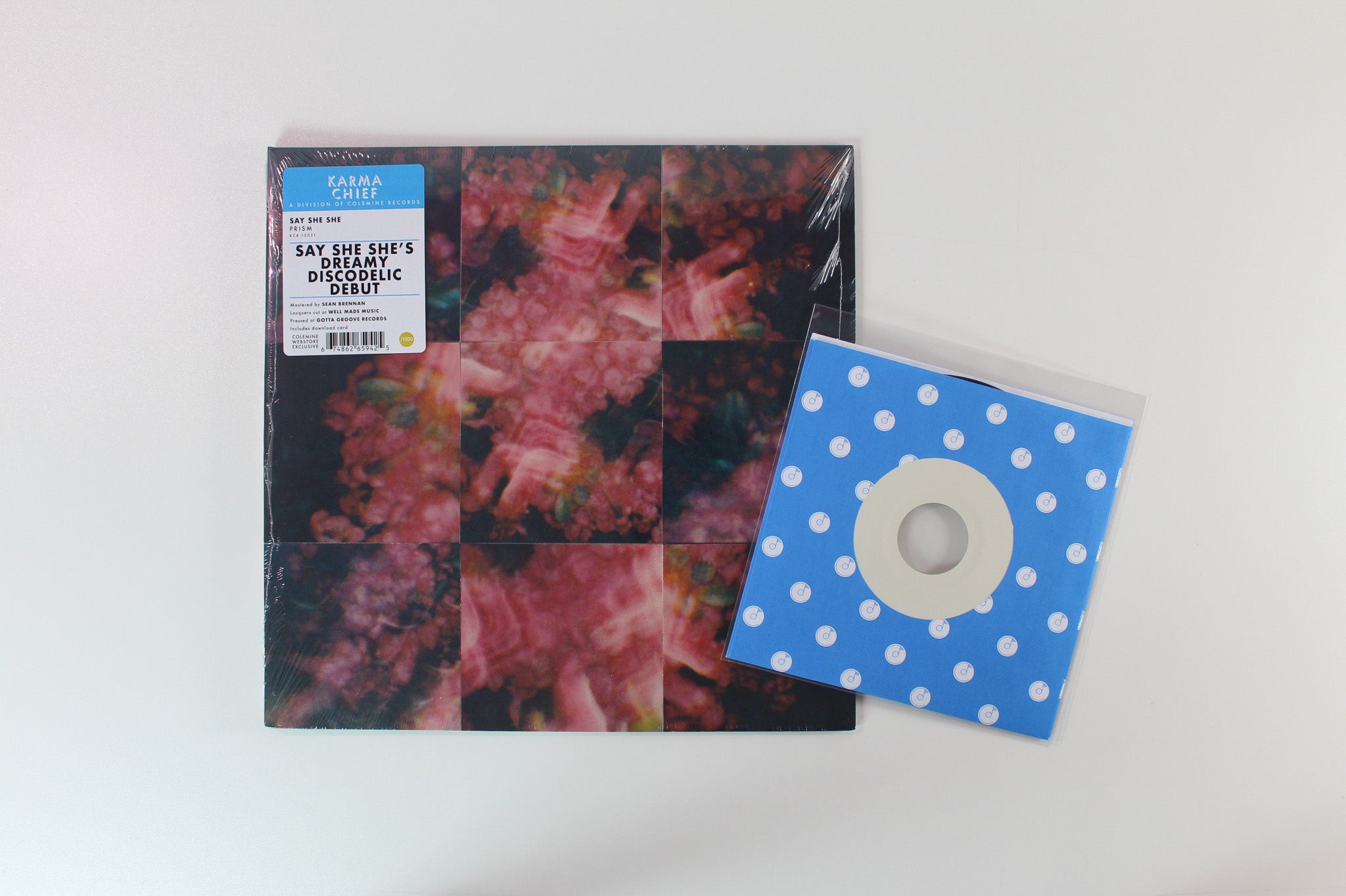 Say She She - Prism on Karma Chief Records SEALED Ltd. Gold Vinyl w/ Bonus 7 Inch