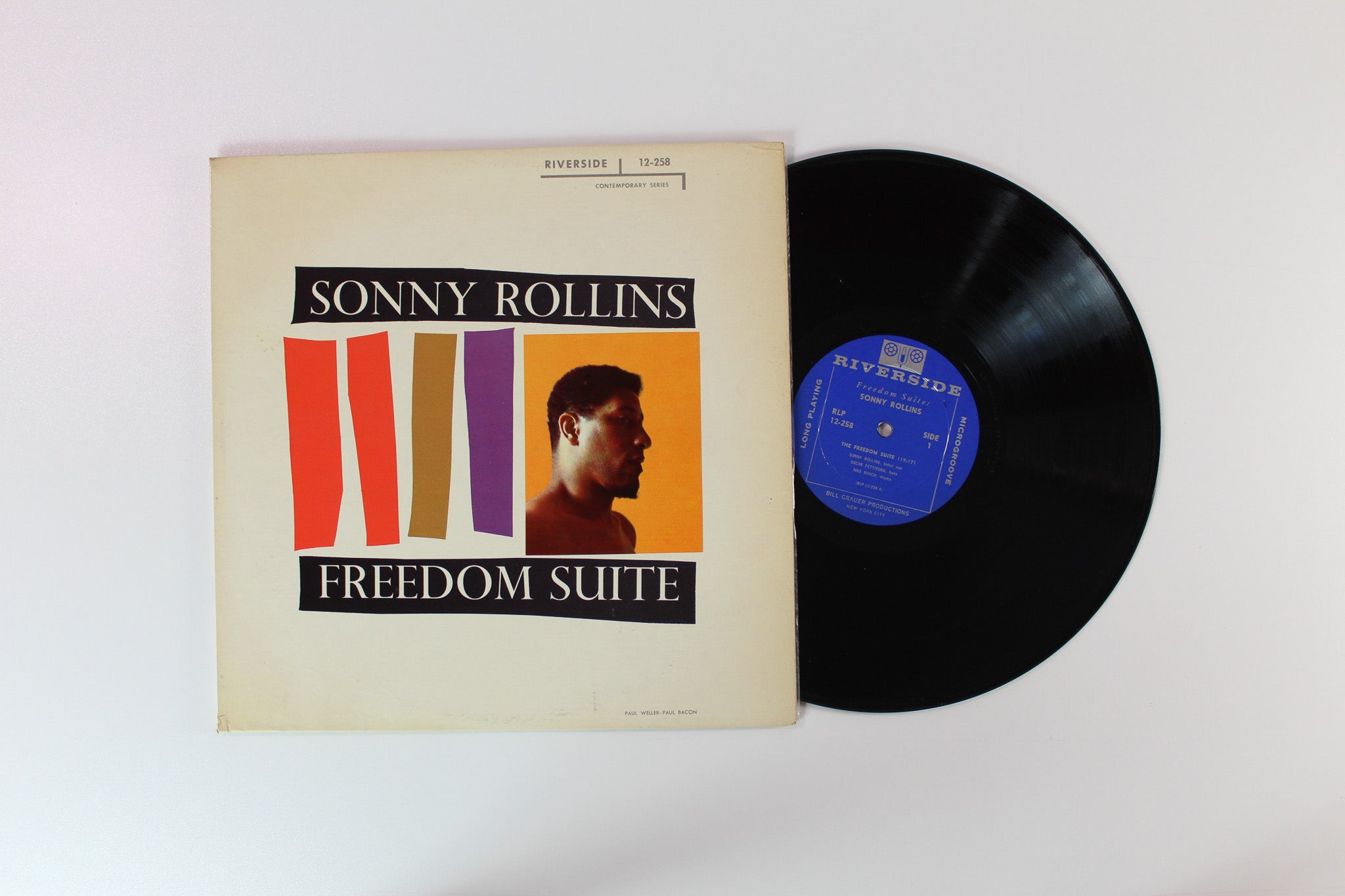 Sonny Rollins - Freedom Suite on Riverside Records Mono DG