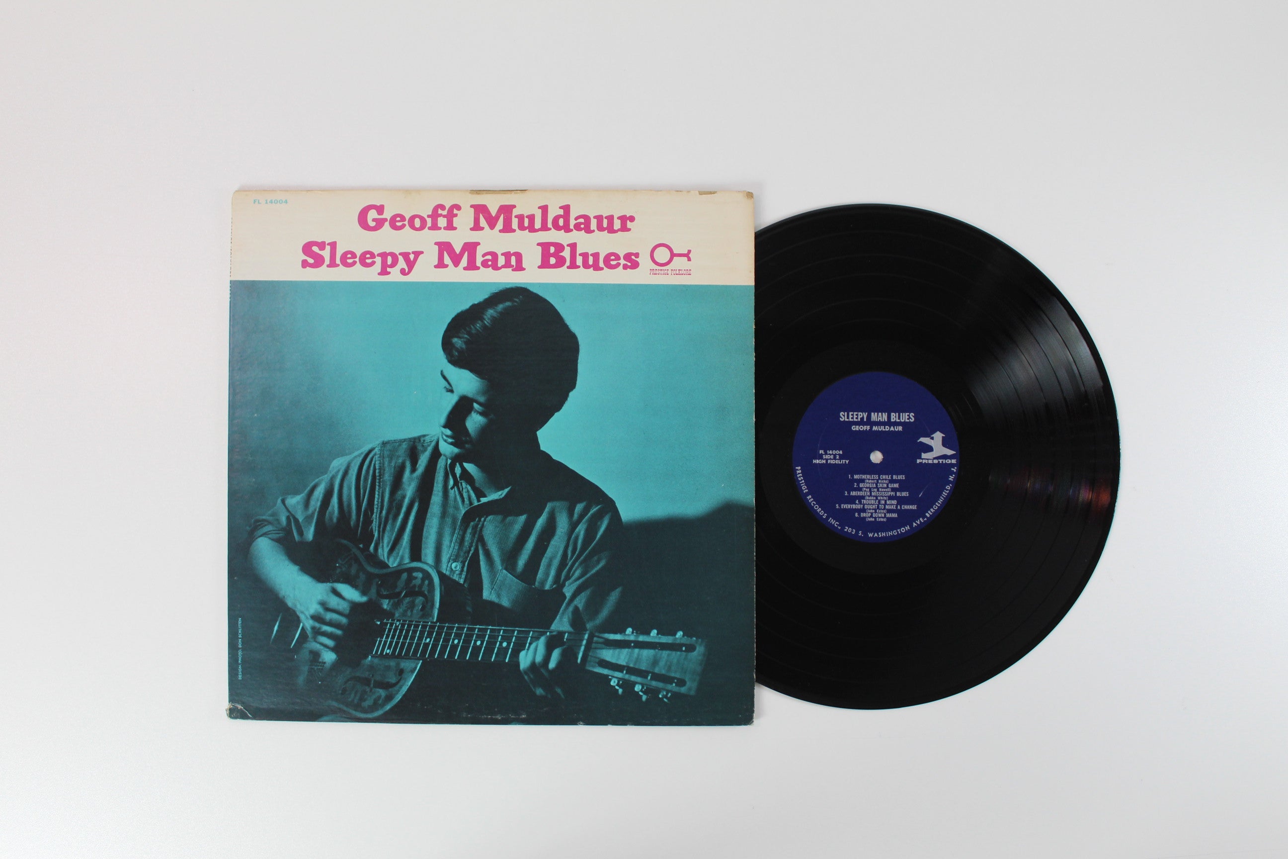 Geoff Muldaur - Sleepy Man Blues on Prestige Folklore