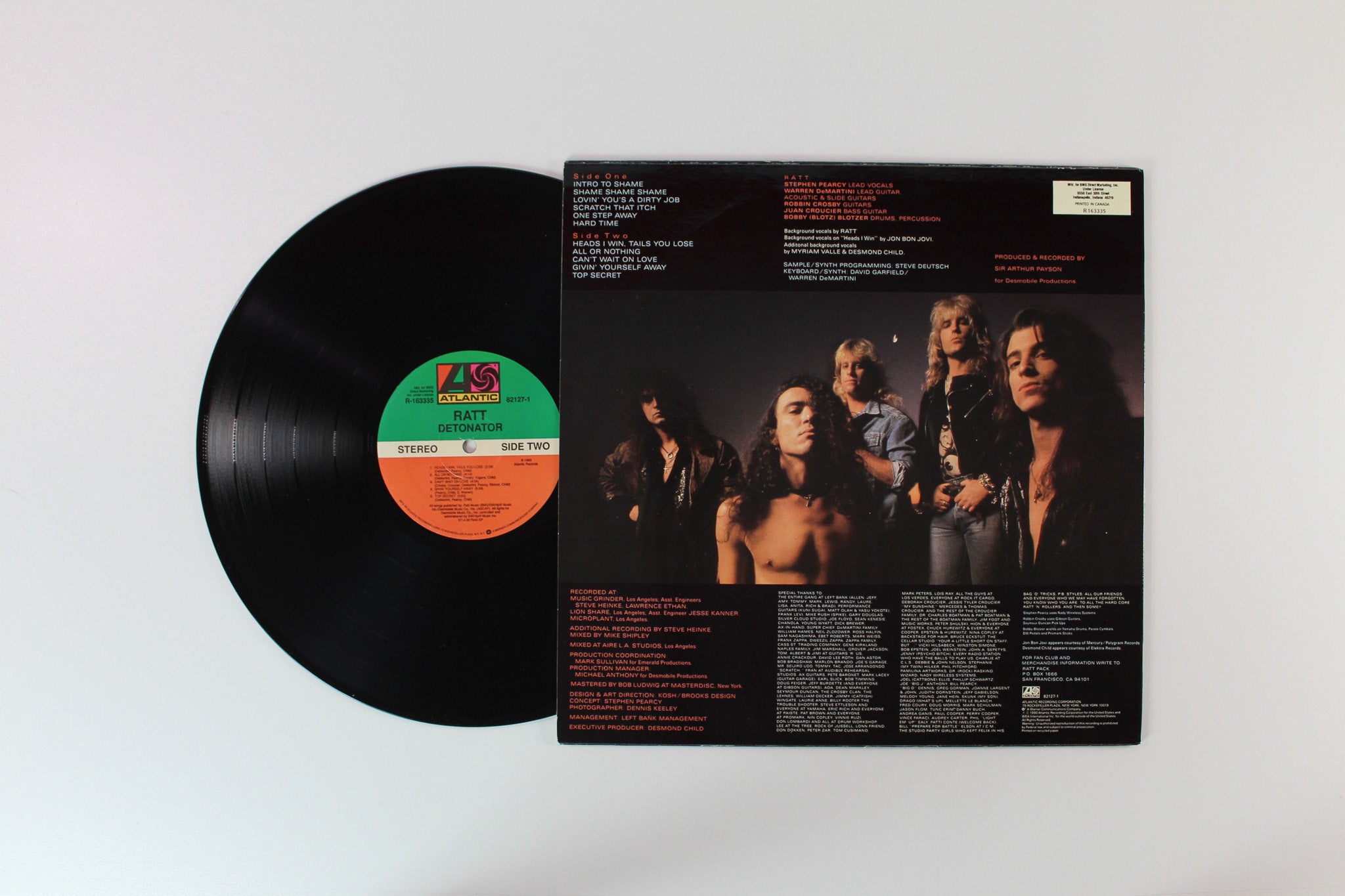 Ratt - Detonator on Atlantic Club Edition