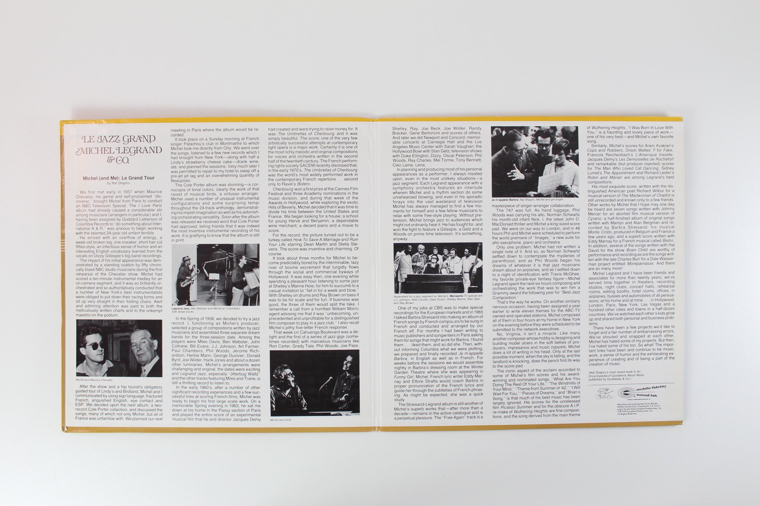 Michel Legrand & Co. - Le Jazz Grand on Mobile Fidelity Sound Lab