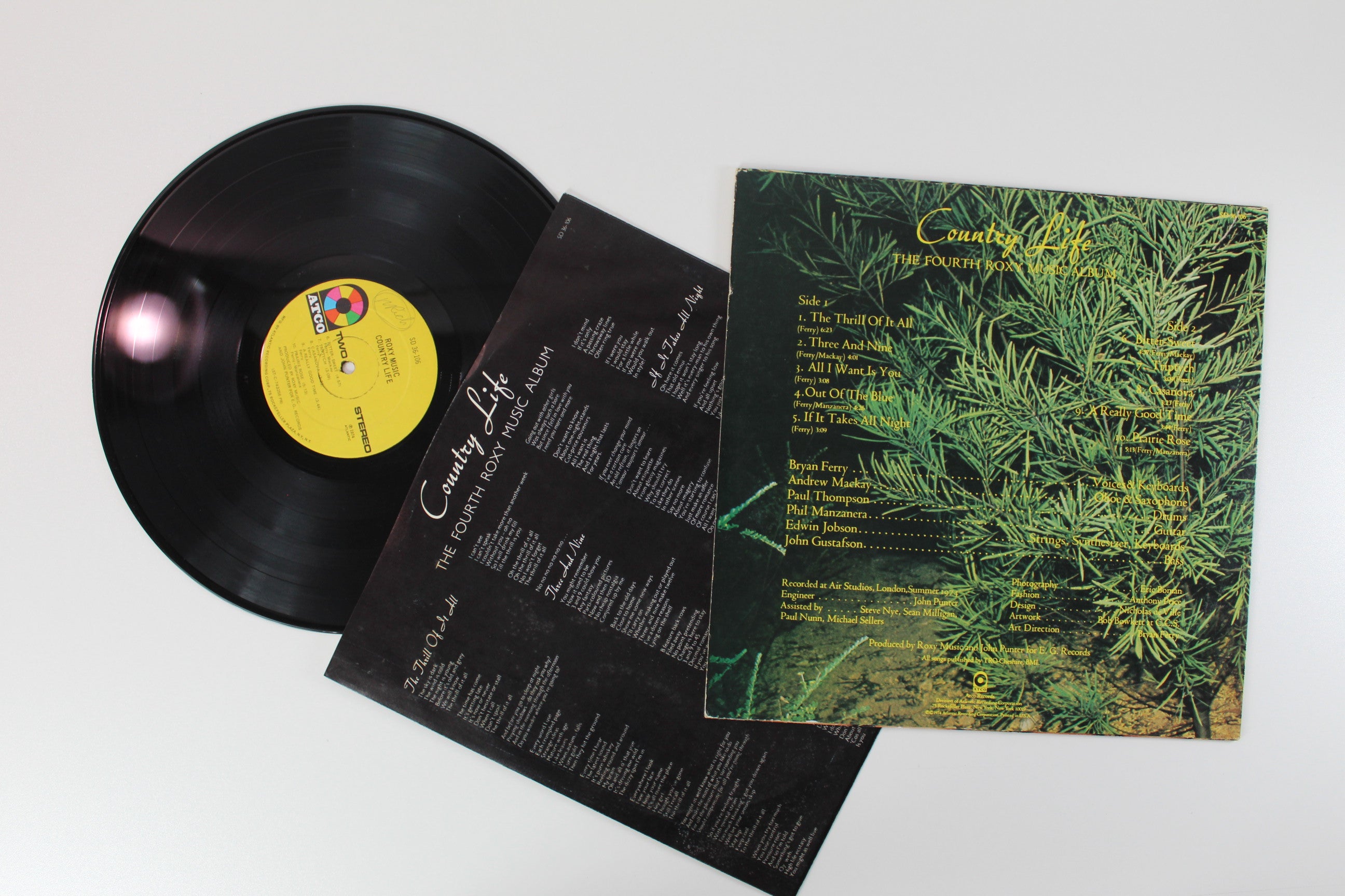 Roxy Music - Country Life on ATCO Records