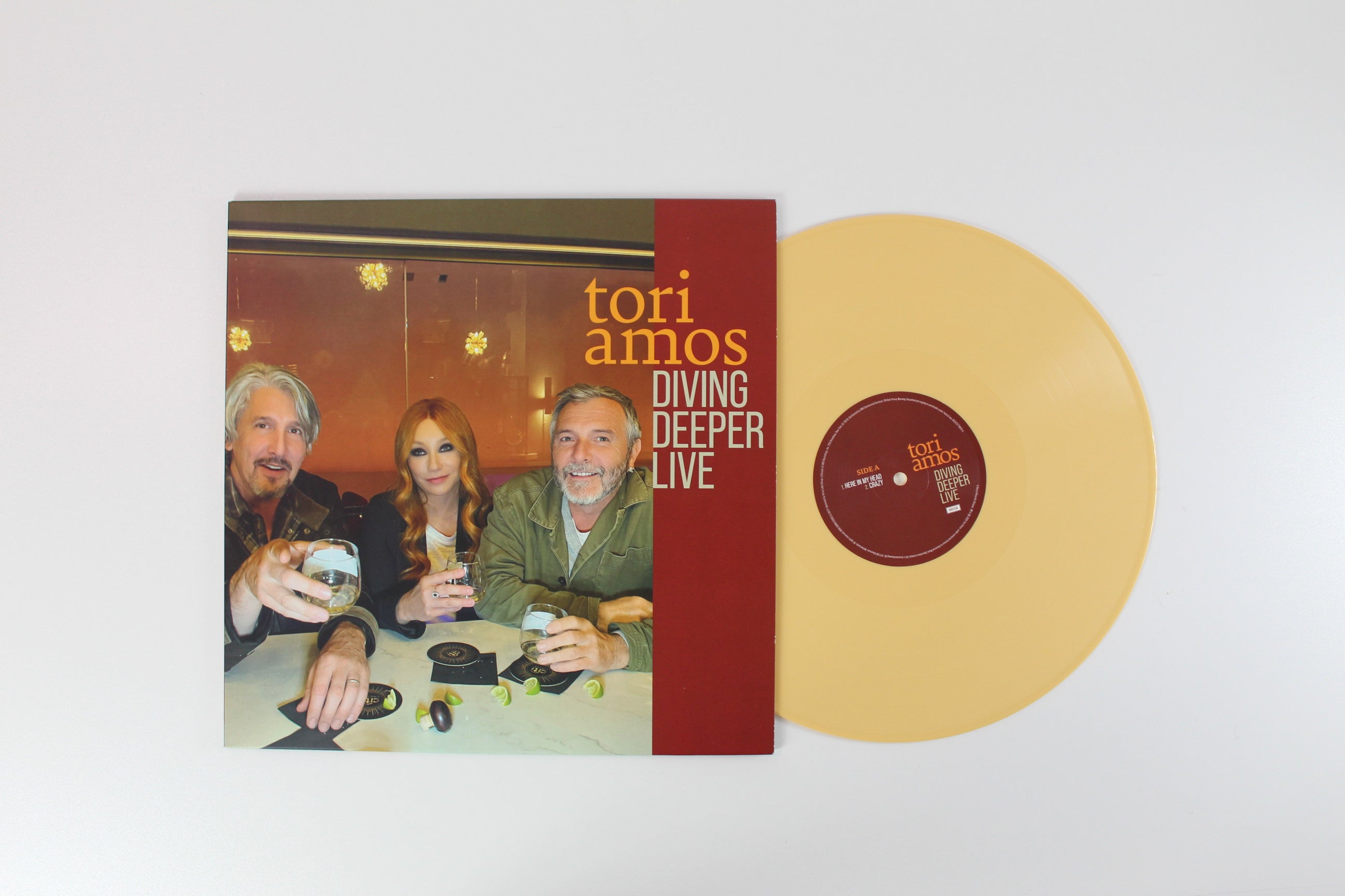 Tori Amos - Diving Deeper Live on Decca - Record Store Day - Custard Vinyl 12" Single